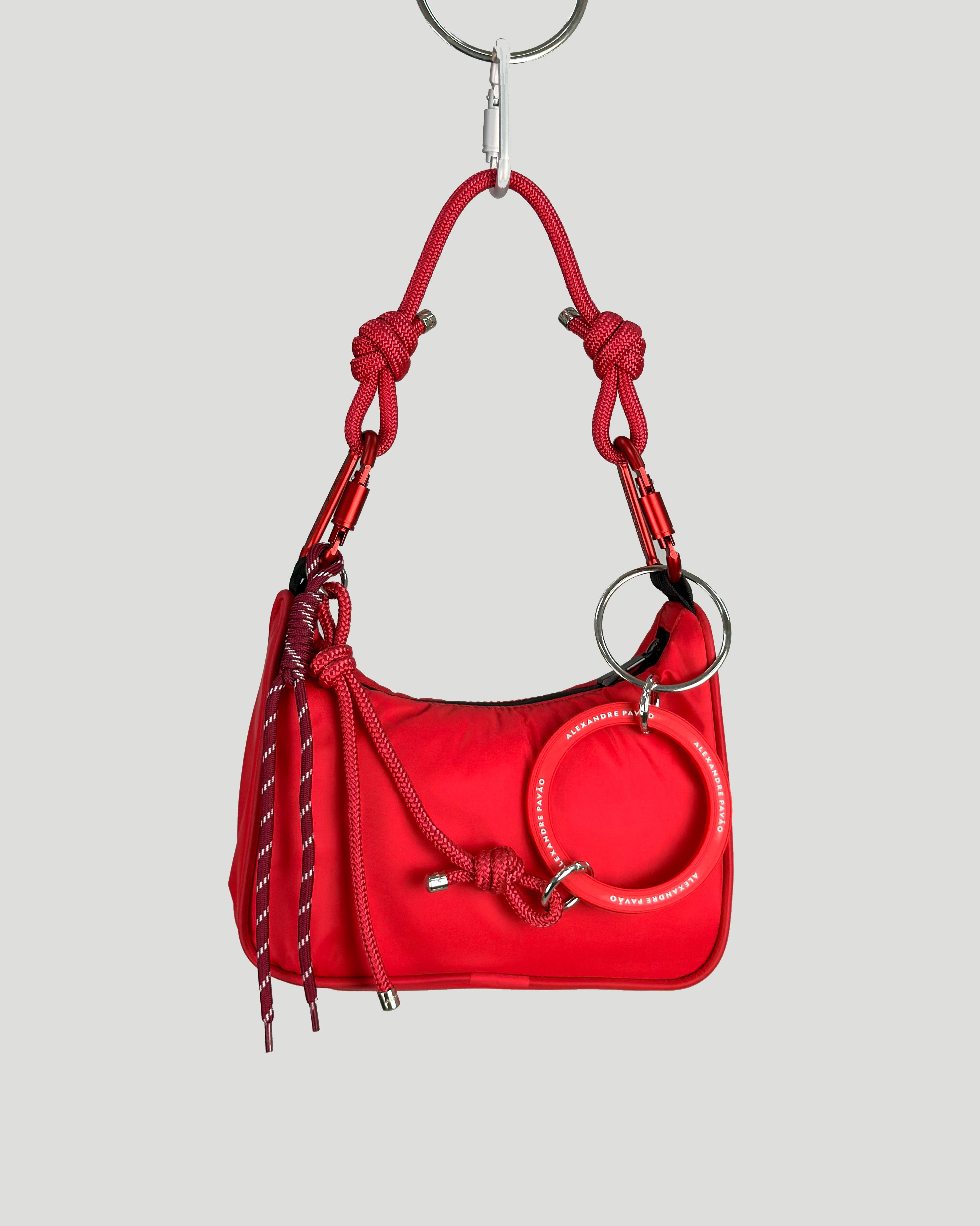 本A-19  01  ① Lily Nylon Bag - Vermelho – Alexandre Pavao