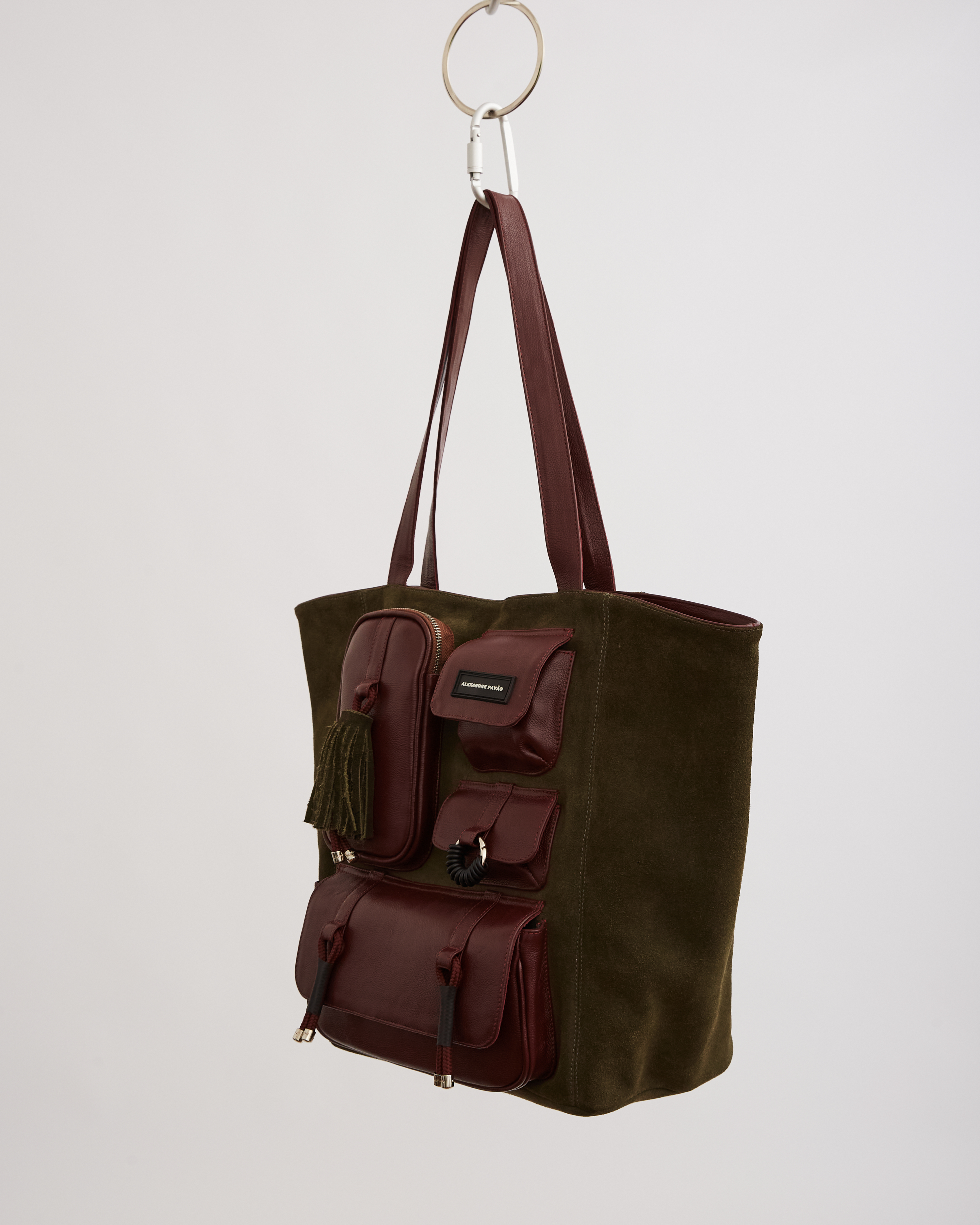 SHIRLEY POCKETS TOTE BAG - VERDE