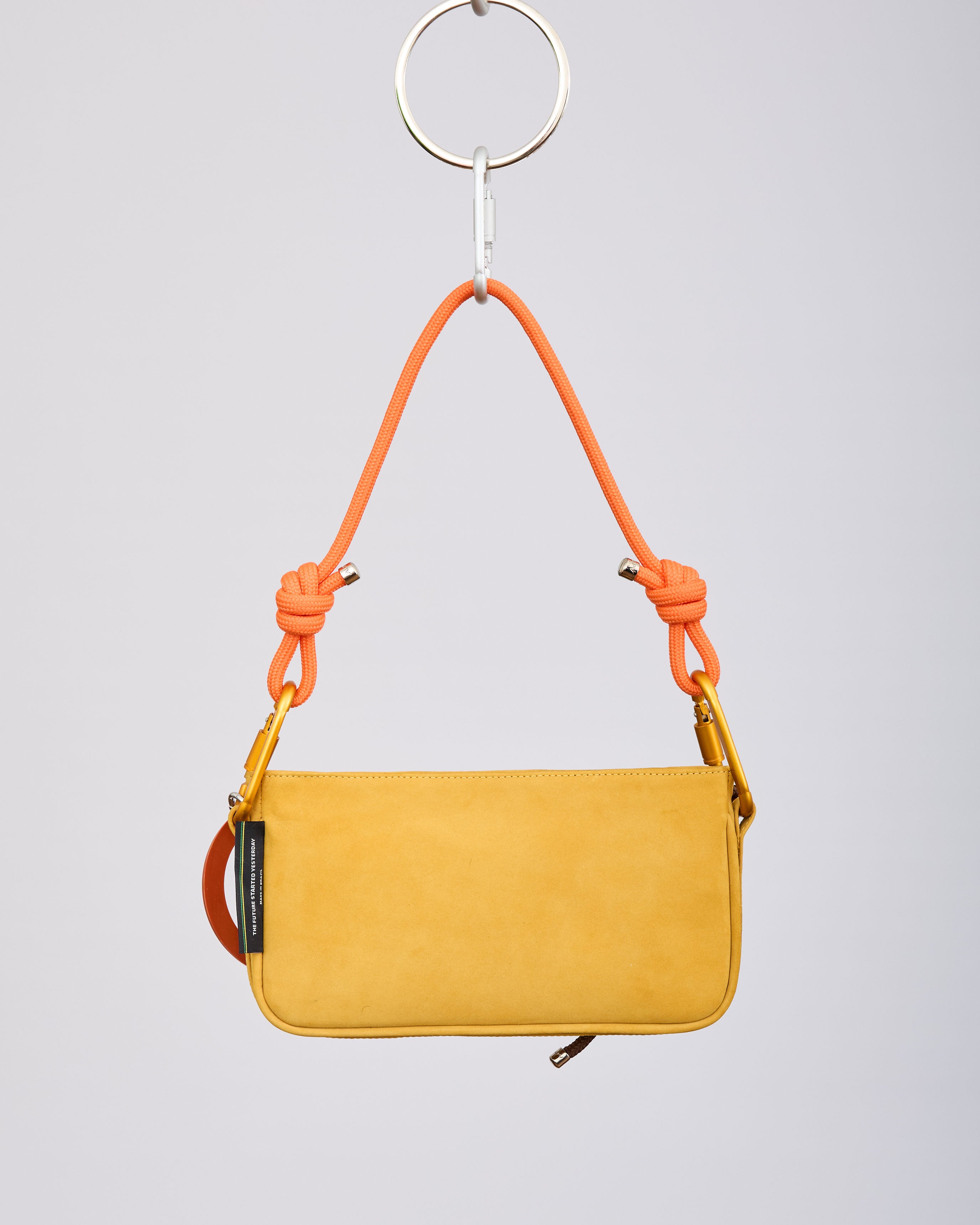 PARIS SHOULDER BAG - MOSTARDA VELOUR