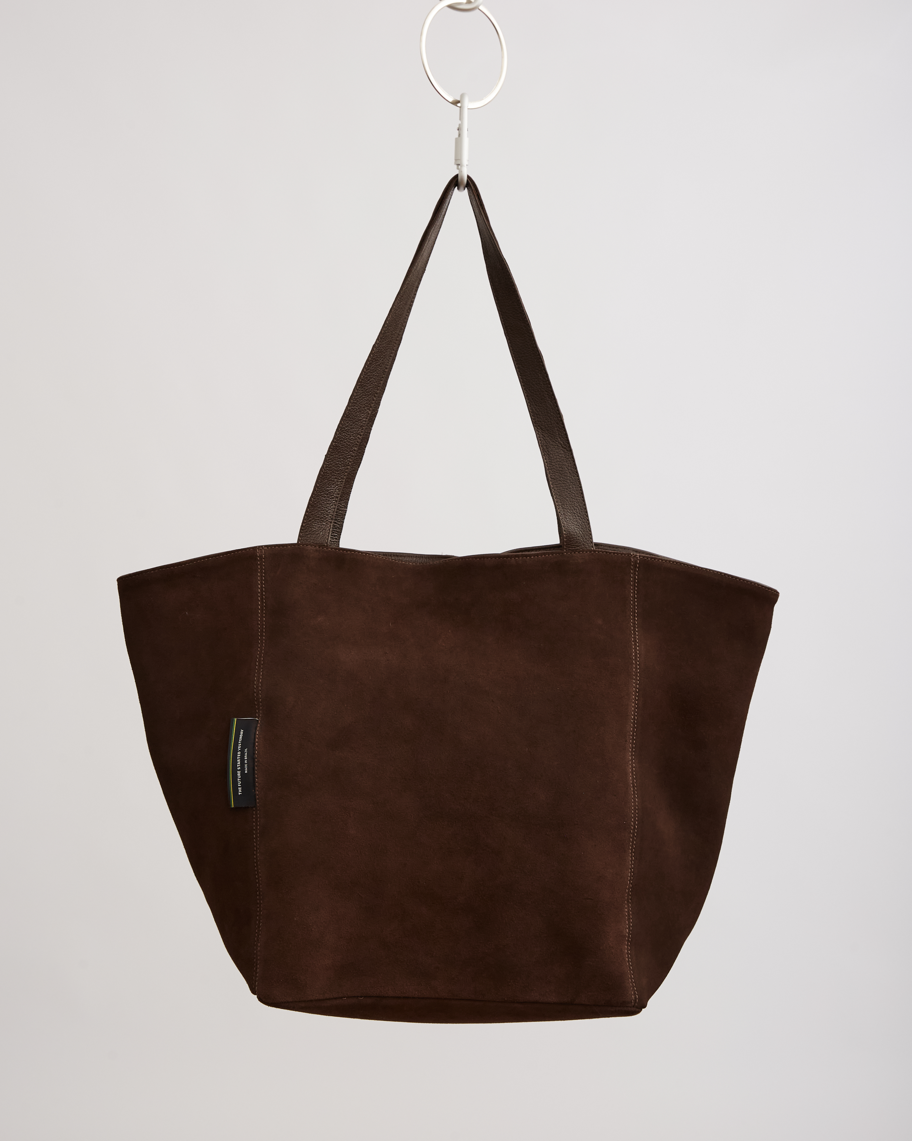 SHIRLEY POCKETS TOTE BAG - MARROM
