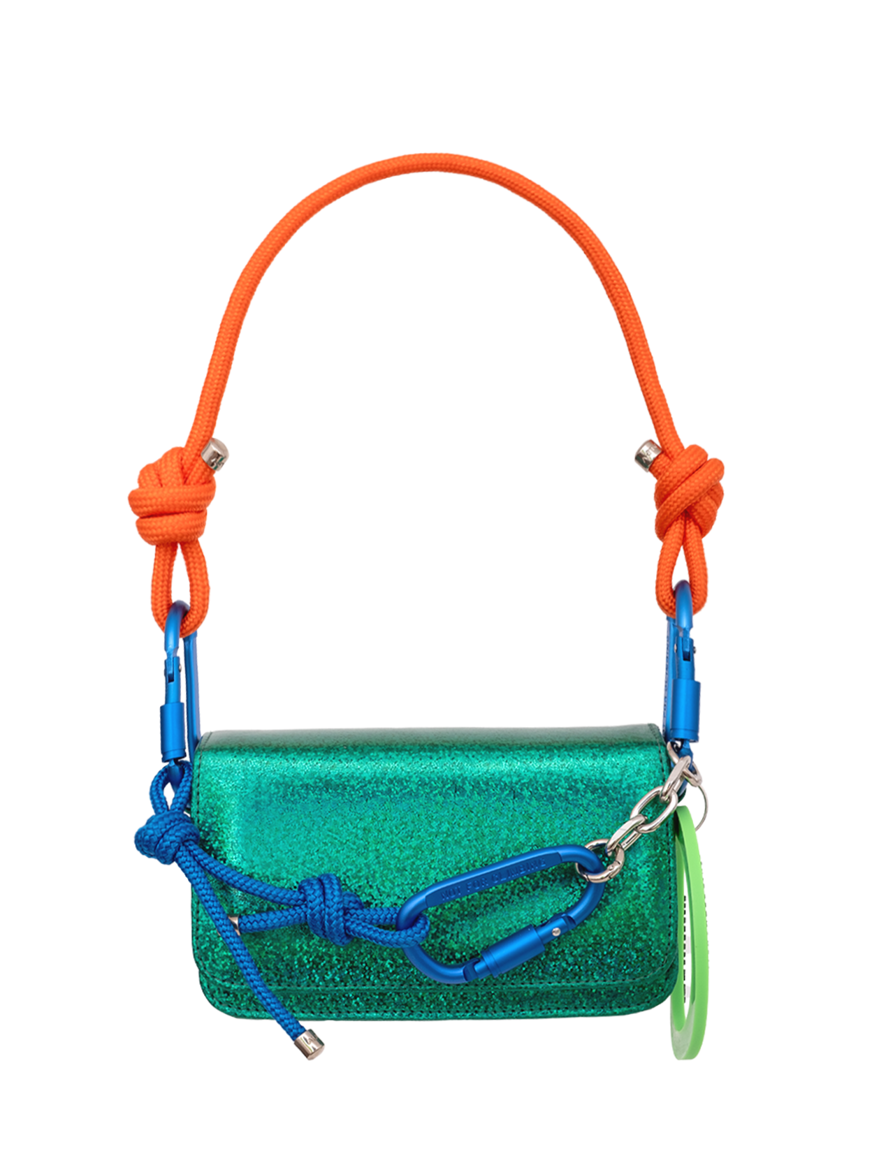 SUSAN HANDBAG - VERDE SPARKLE – Alexandre Pavao
