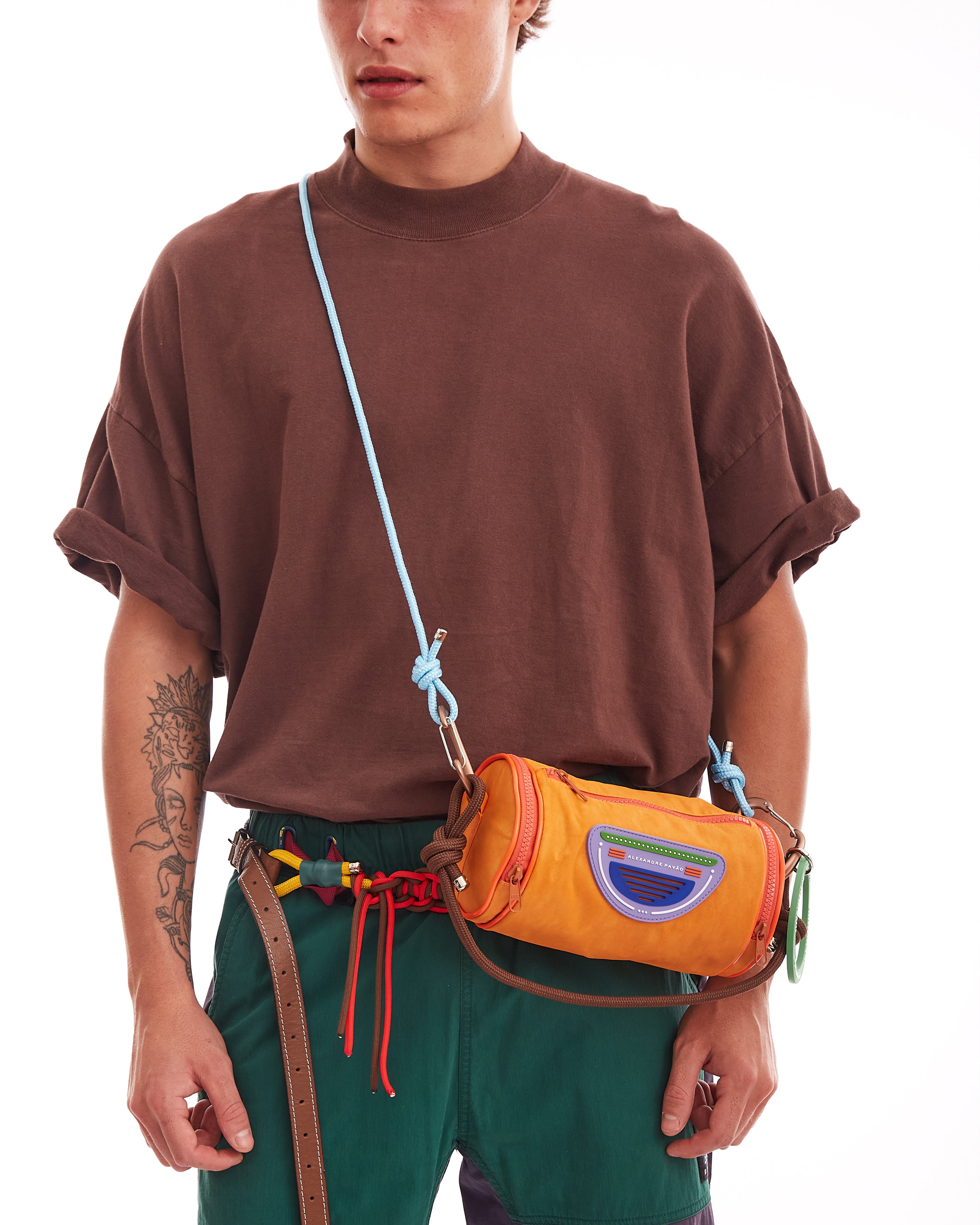 FUJI NYLON BAG - LARANJA