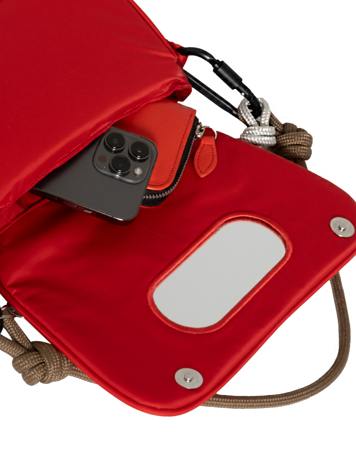 PARIS MIRROR BAG - VERMELHO