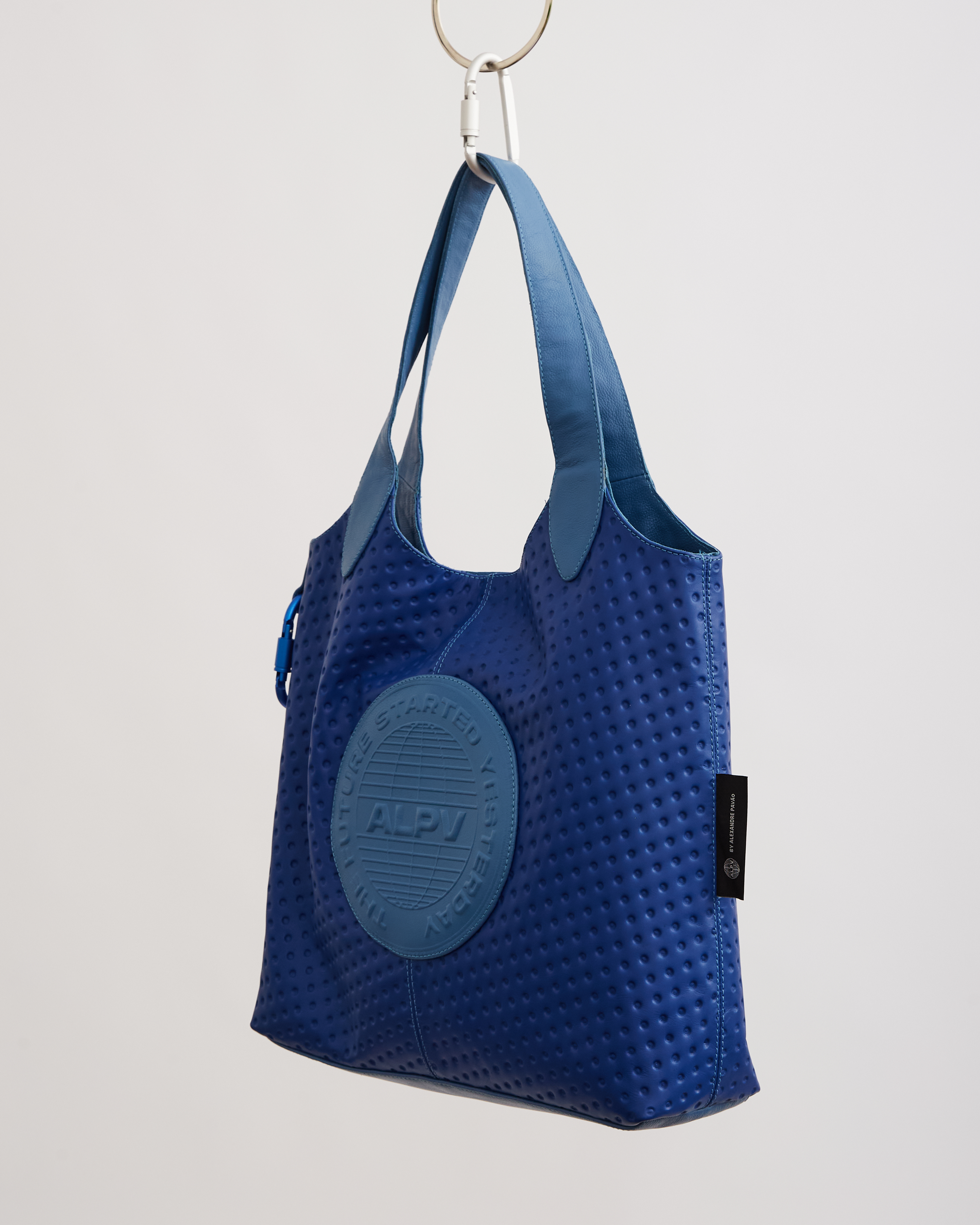 BONNY TOTE BAG - AZUL DOTS