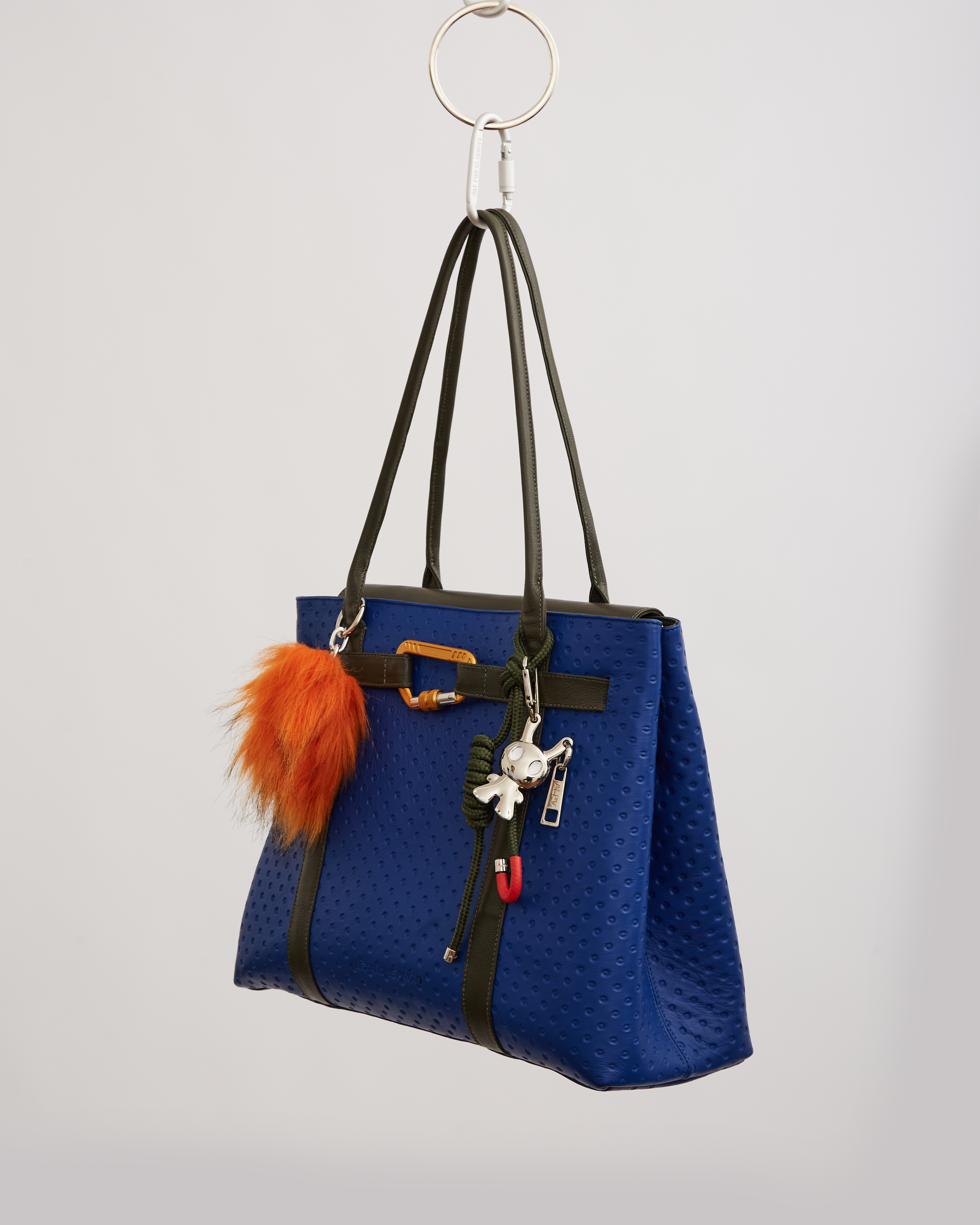 KELLYANE TOTE BAG - AZUL DOTS