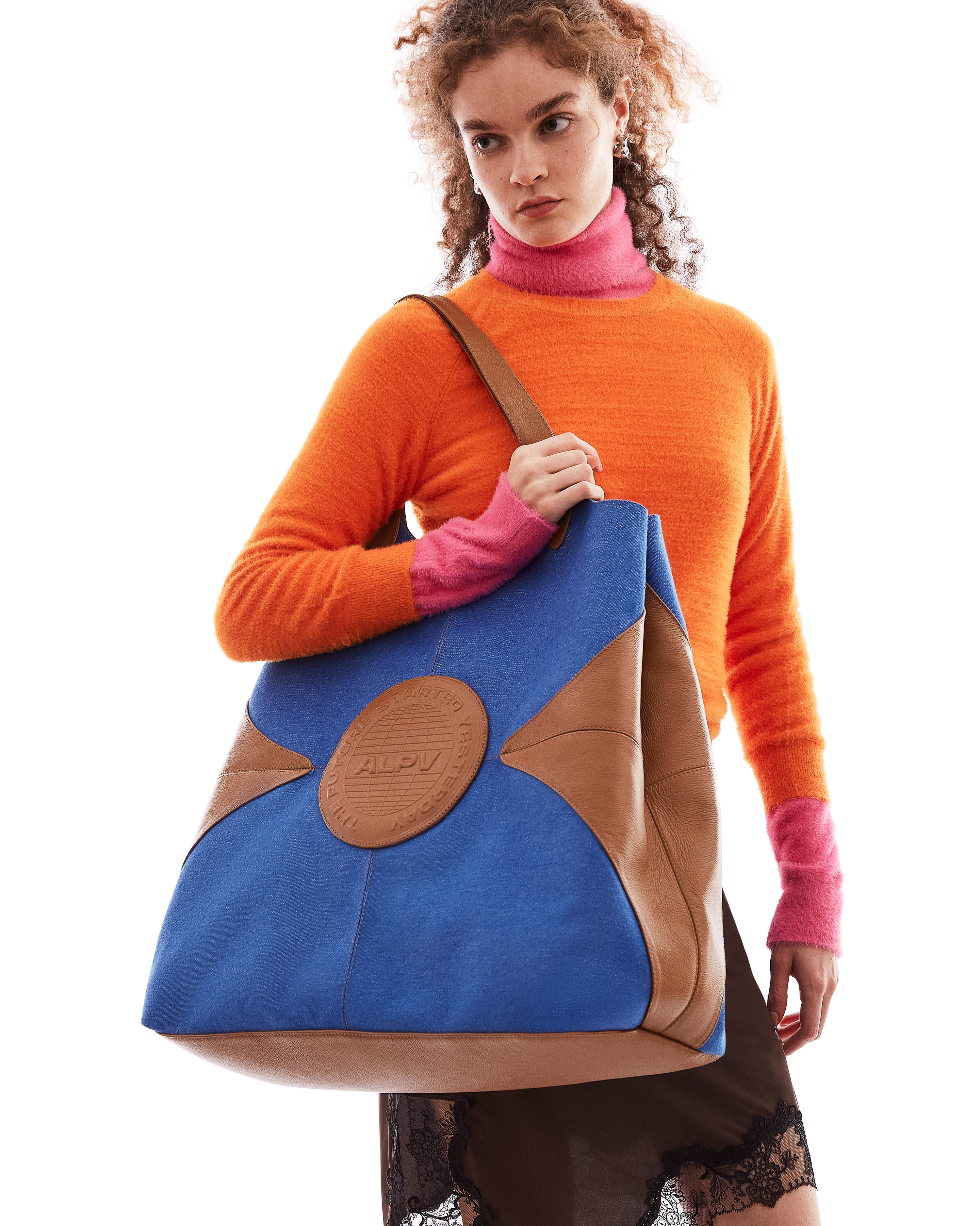BONNY XXL TOTE BAG - AZUL