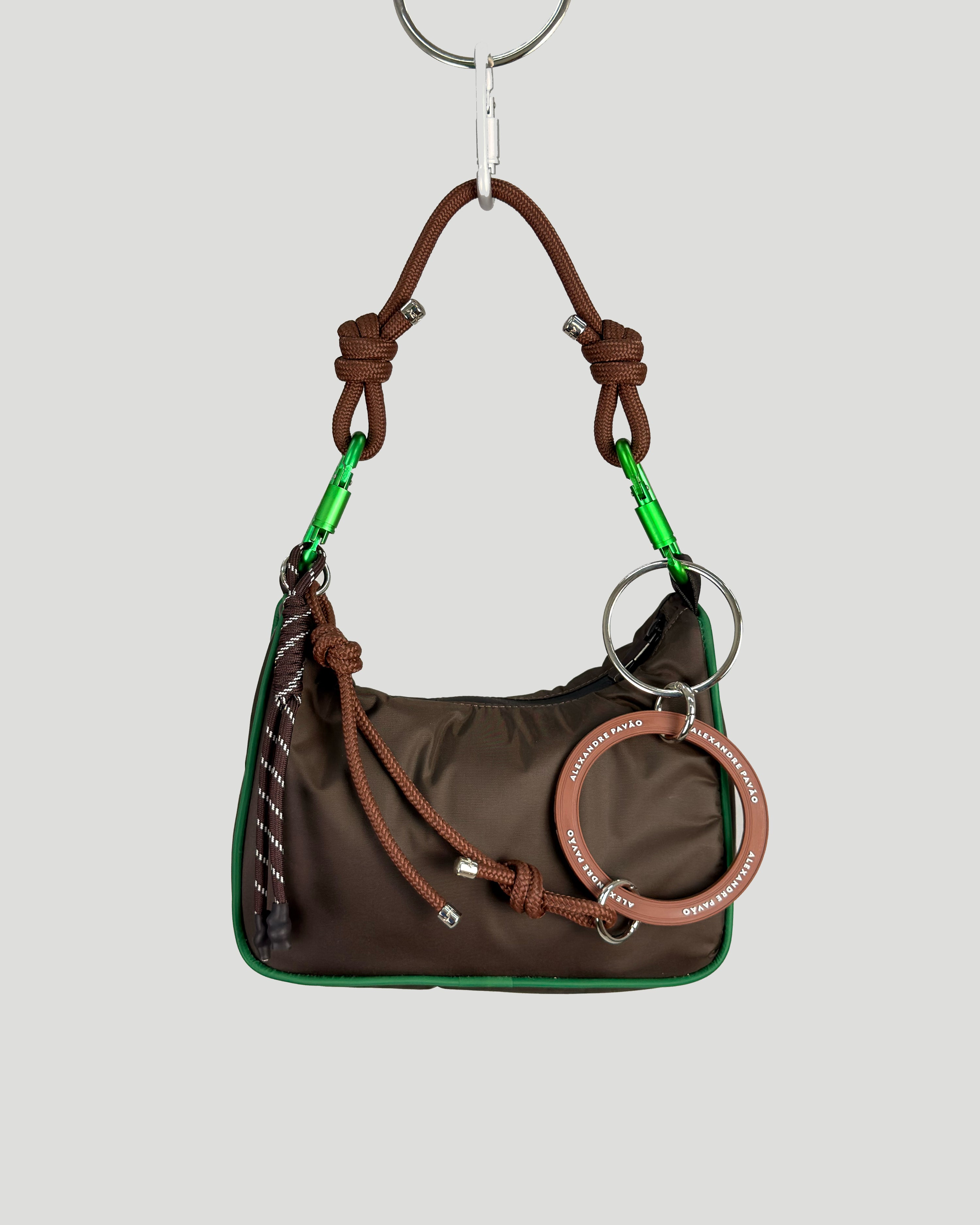 Lily Nylon Bag - Marrom