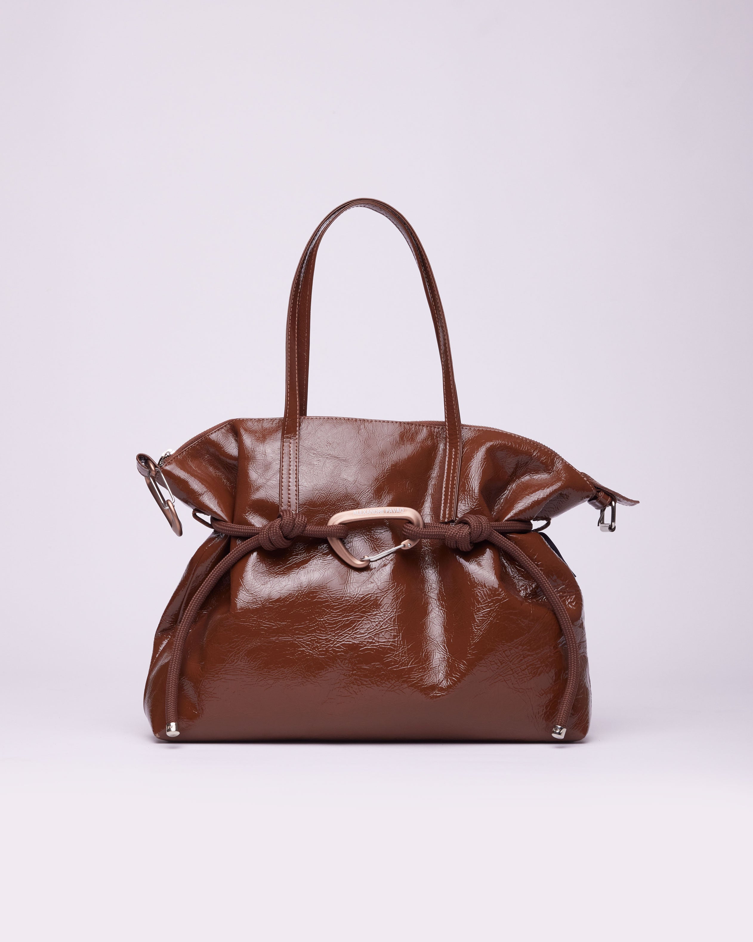 Pillow Shoulder Bag Large - Marrom
