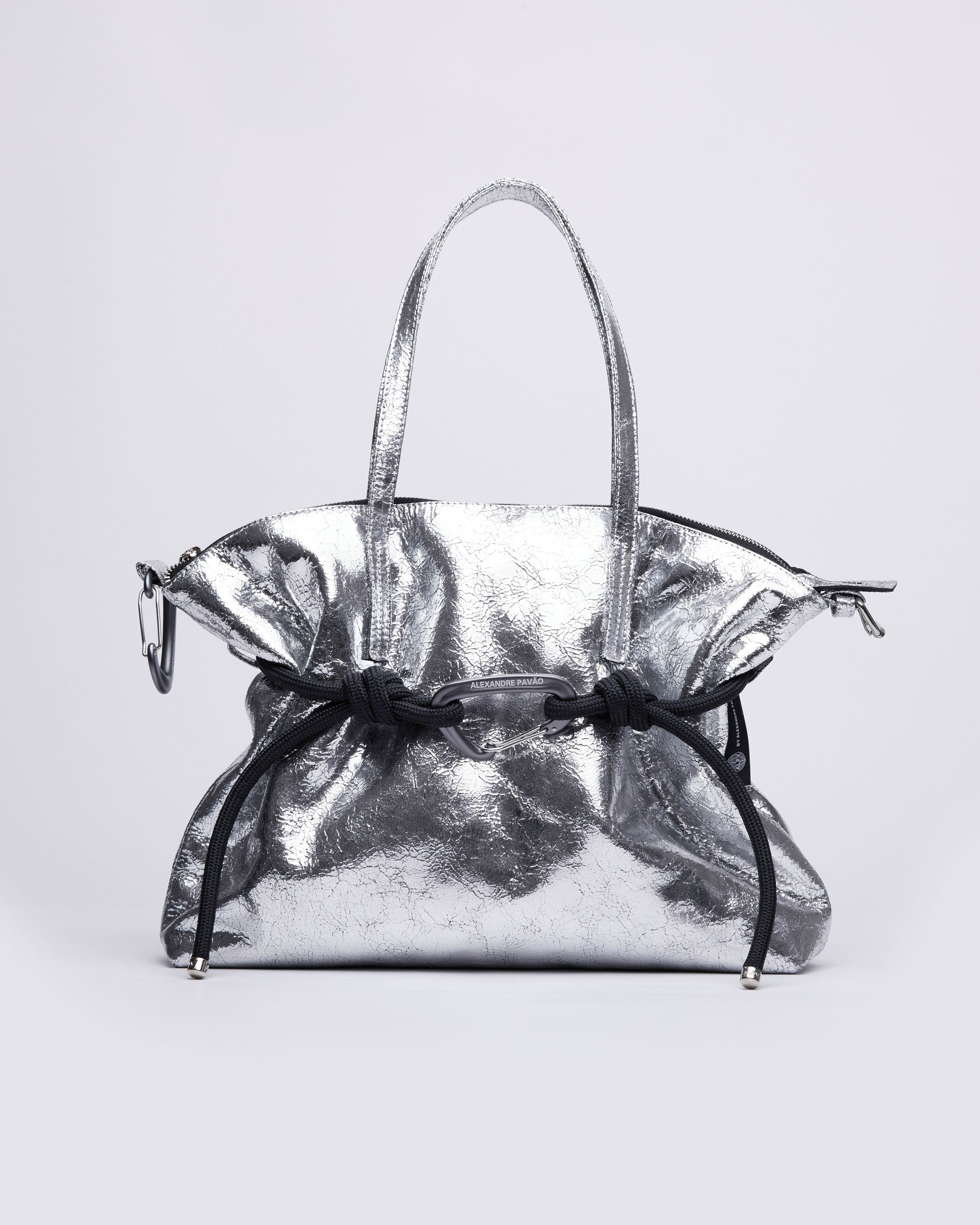 Pillow Shoulder Bag Large - Prata