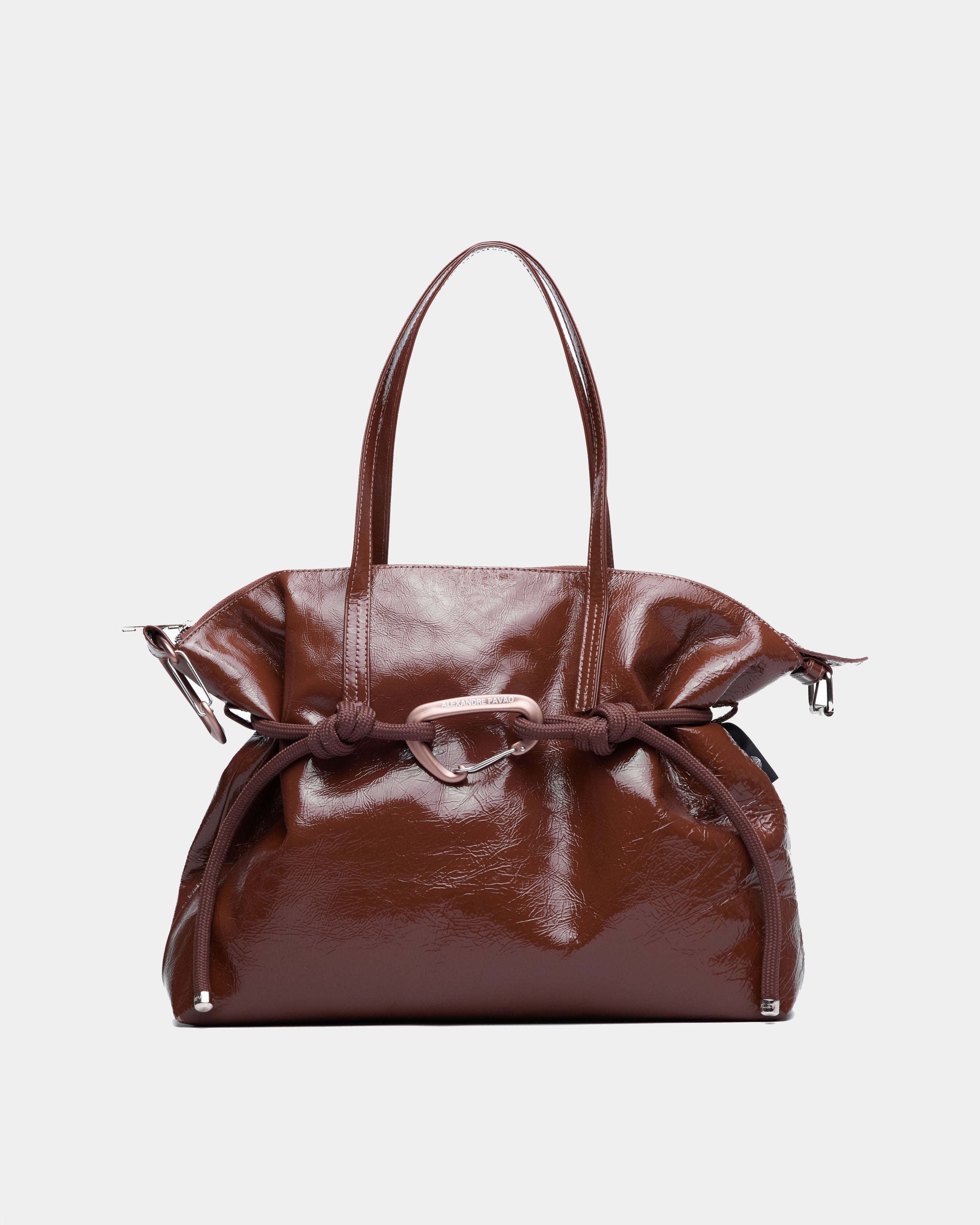 Pillow Shoulder Bag Large - Marrom