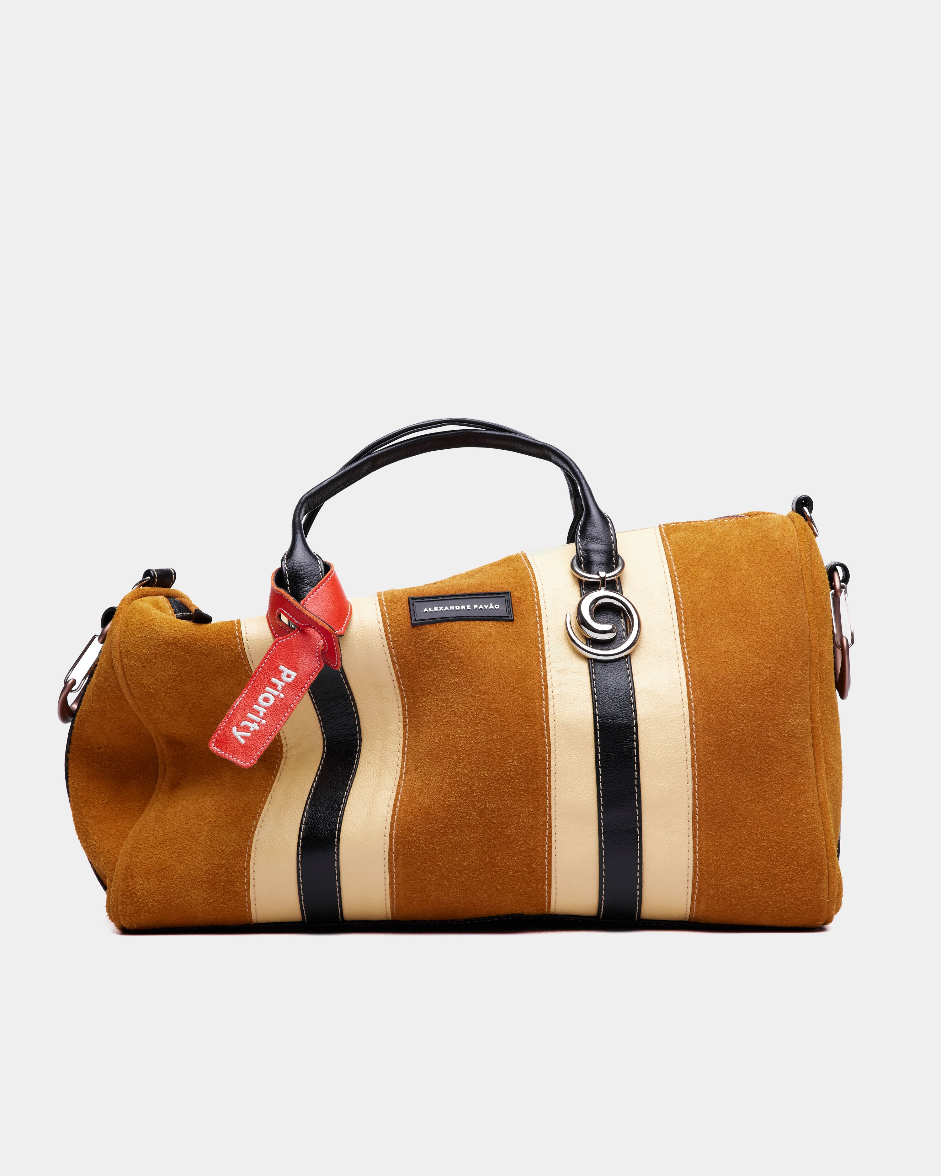 Smash XXL Stripes Bag - Caramelo