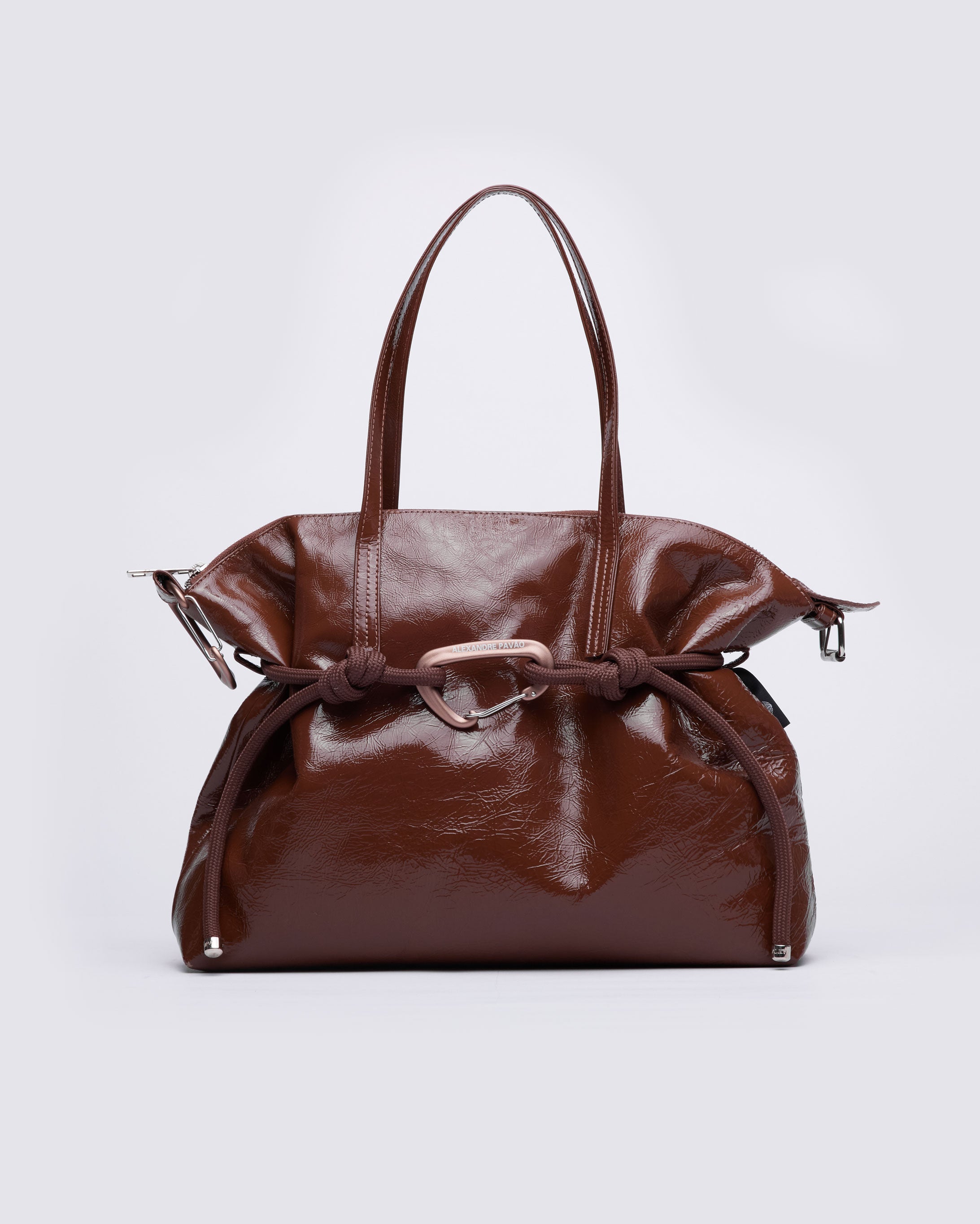 Pillow Shoulder Bag Large - Marrom