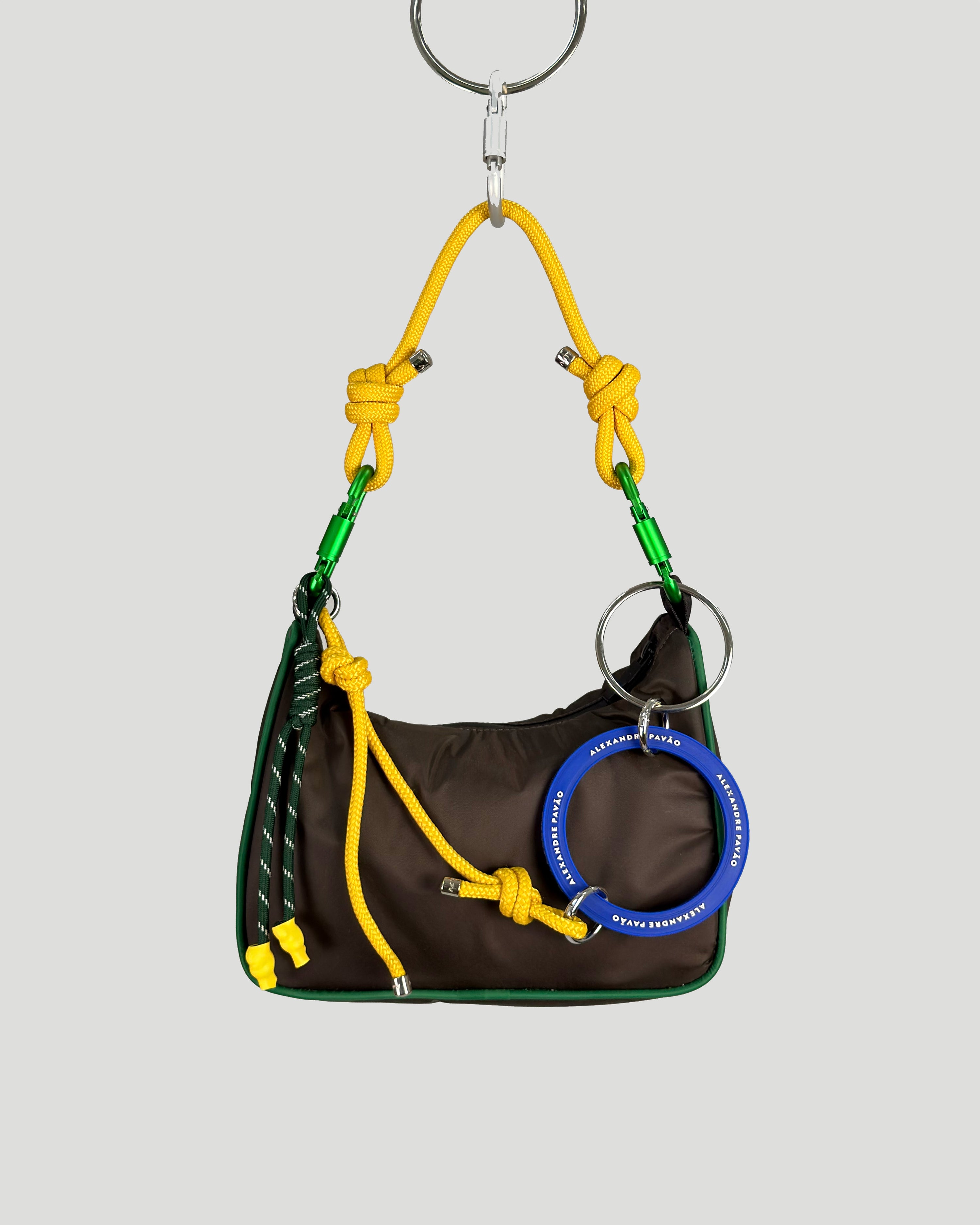 Lily Nylon Bag - Marrom Brasil
