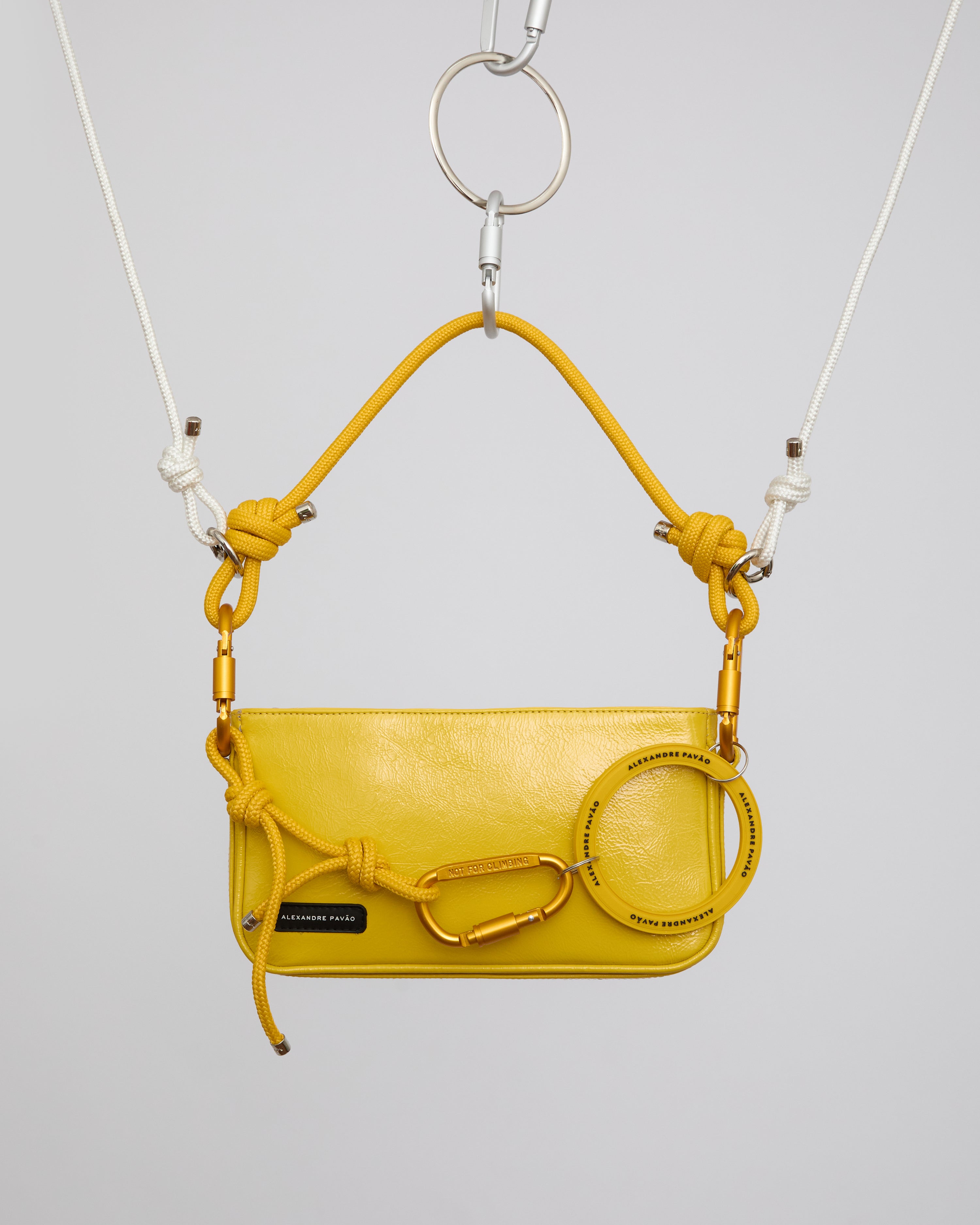PARIS SHOULDER BAG - AMARELO VERNIZ