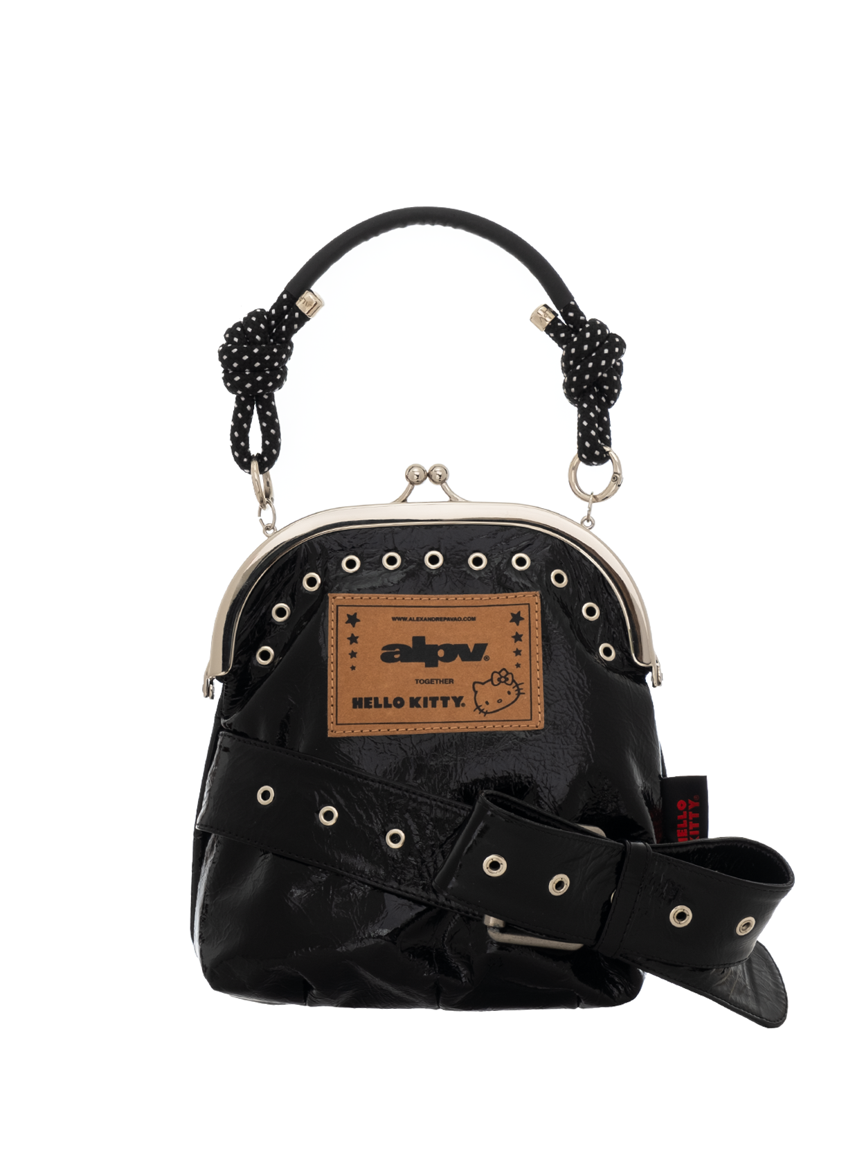 CLUTCH HELLO KITTY - PRETO