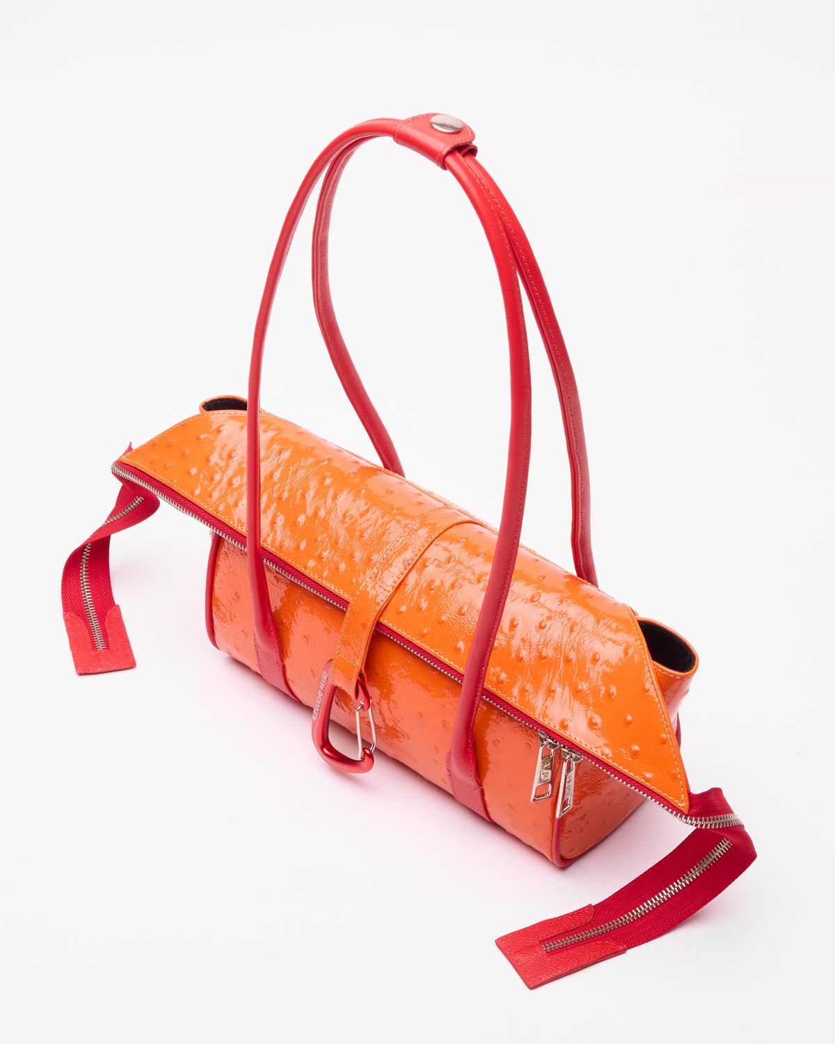 Erick Shoulder Bag - Laranja Ostrich