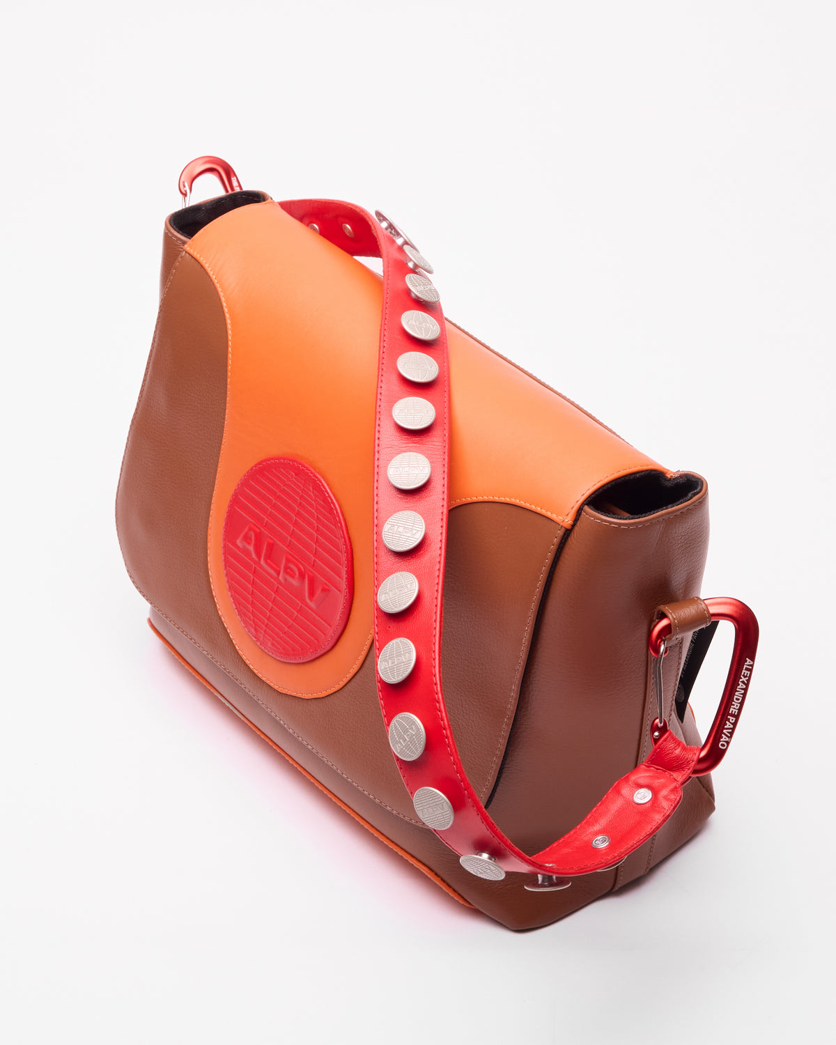 Stella Messenger Bag Grande - Marrom