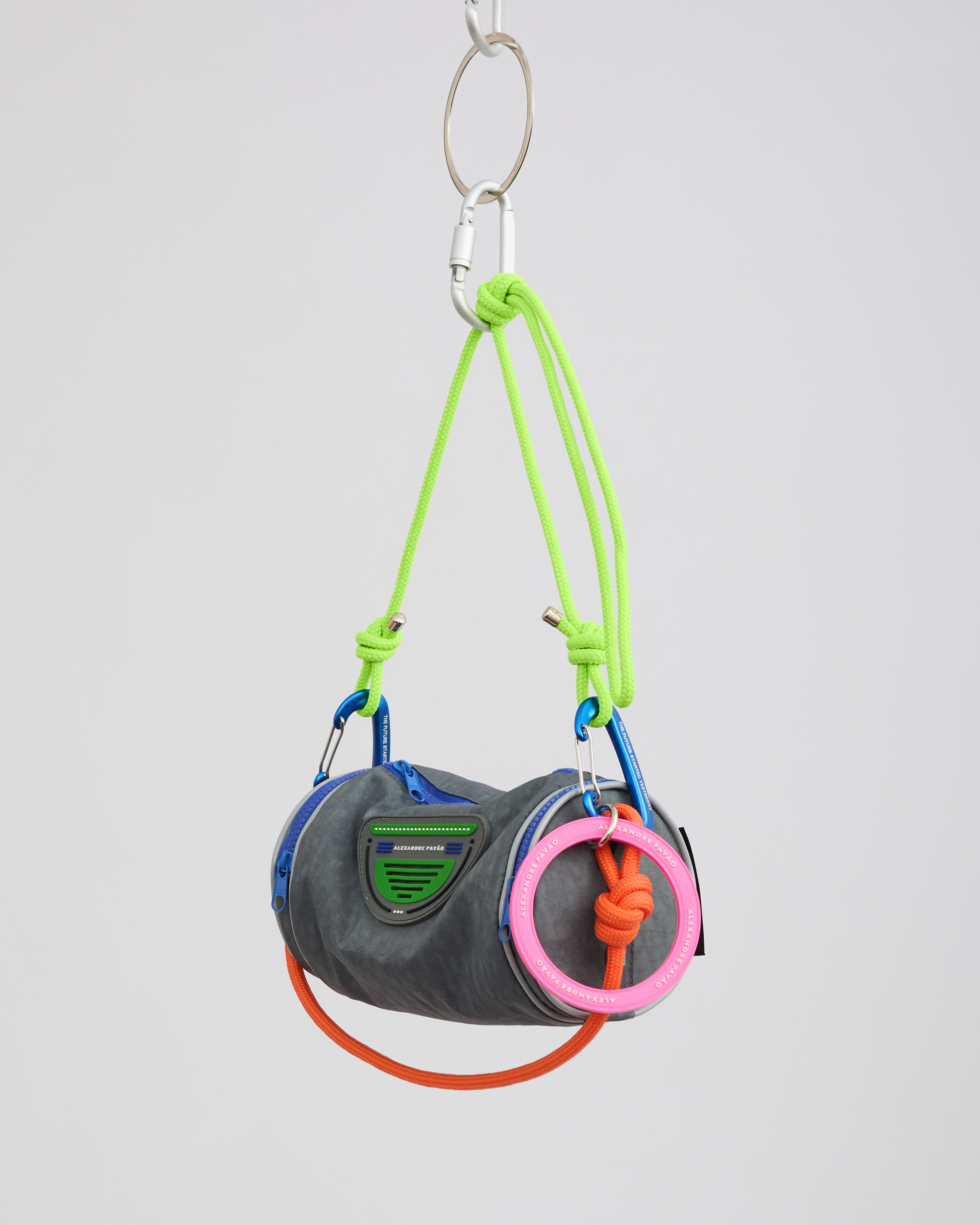 FUJI NYLON BAG - CINZA
