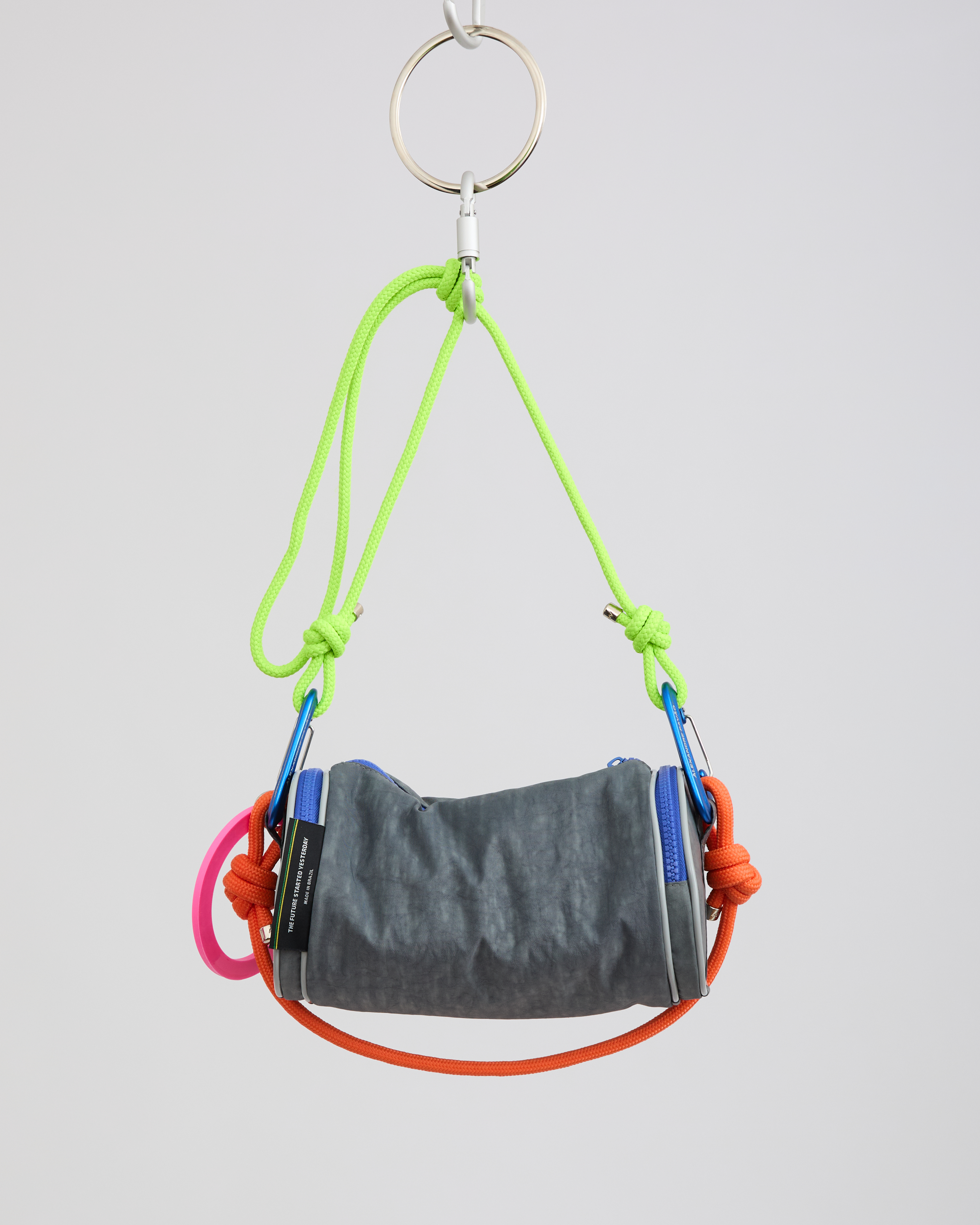 FUJI NYLON BAG - CINZA