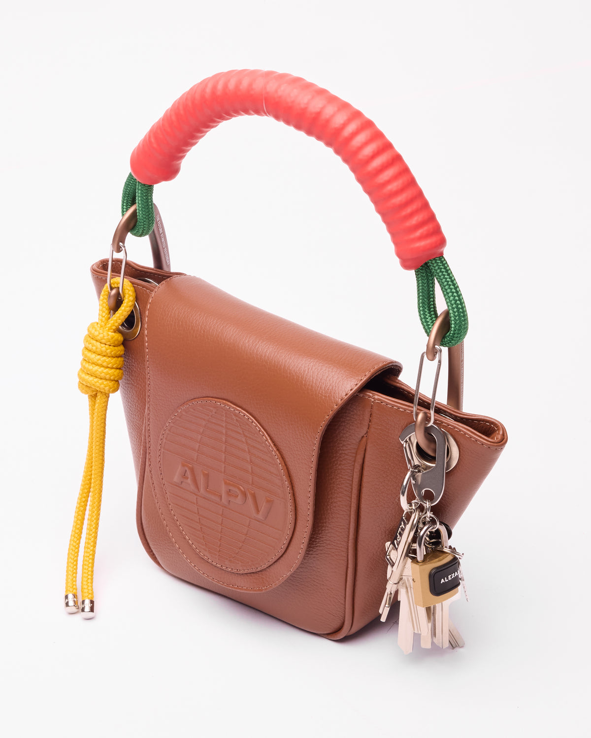 Messenger Handbag - Marrom