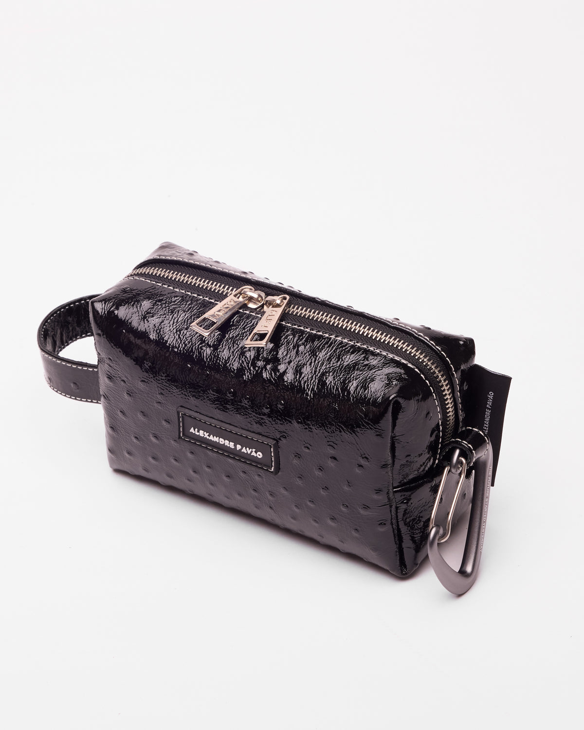 Necessaire ALPV - Preto Ostrich