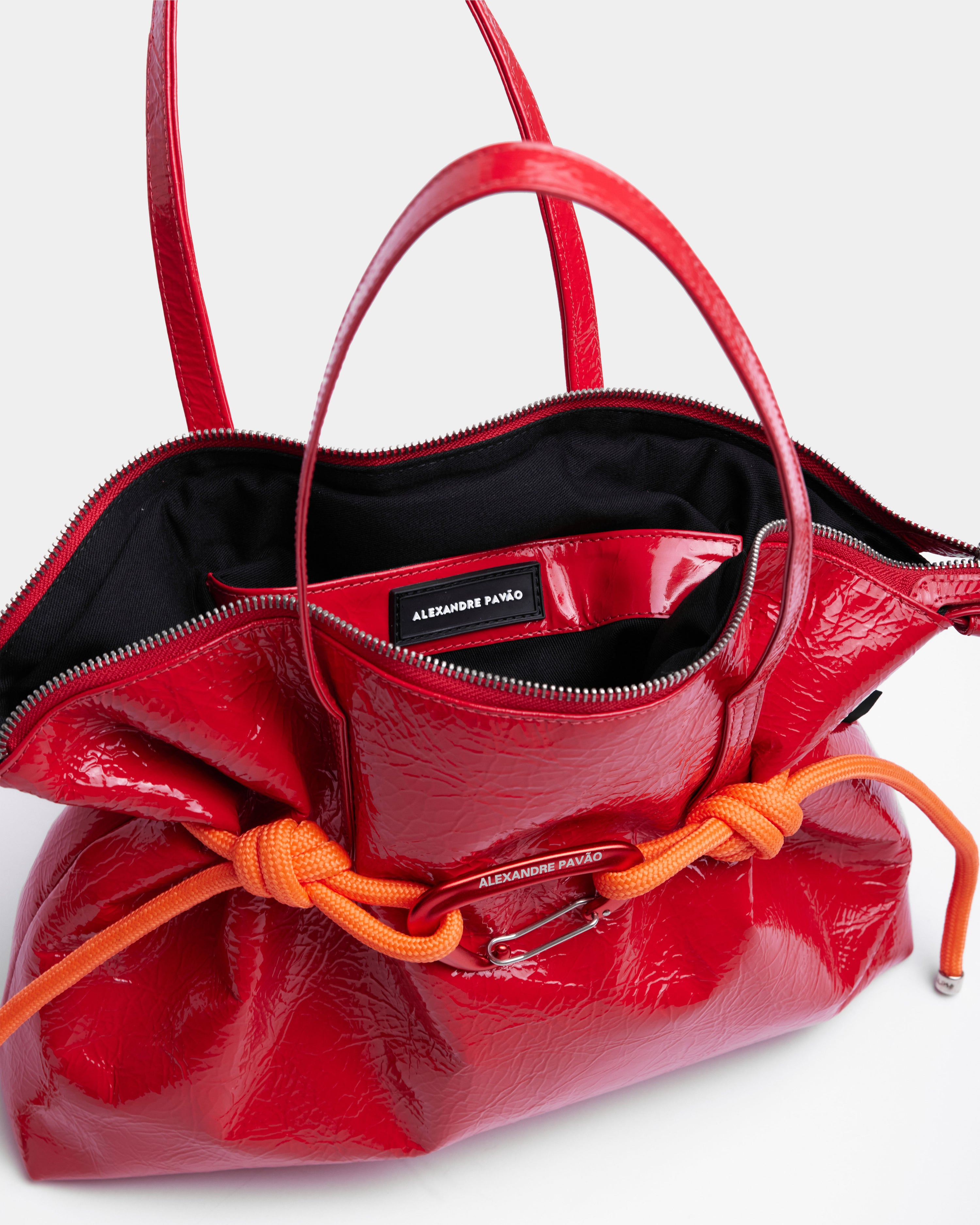 Pillow Shoulder Bag Large - Vermelho