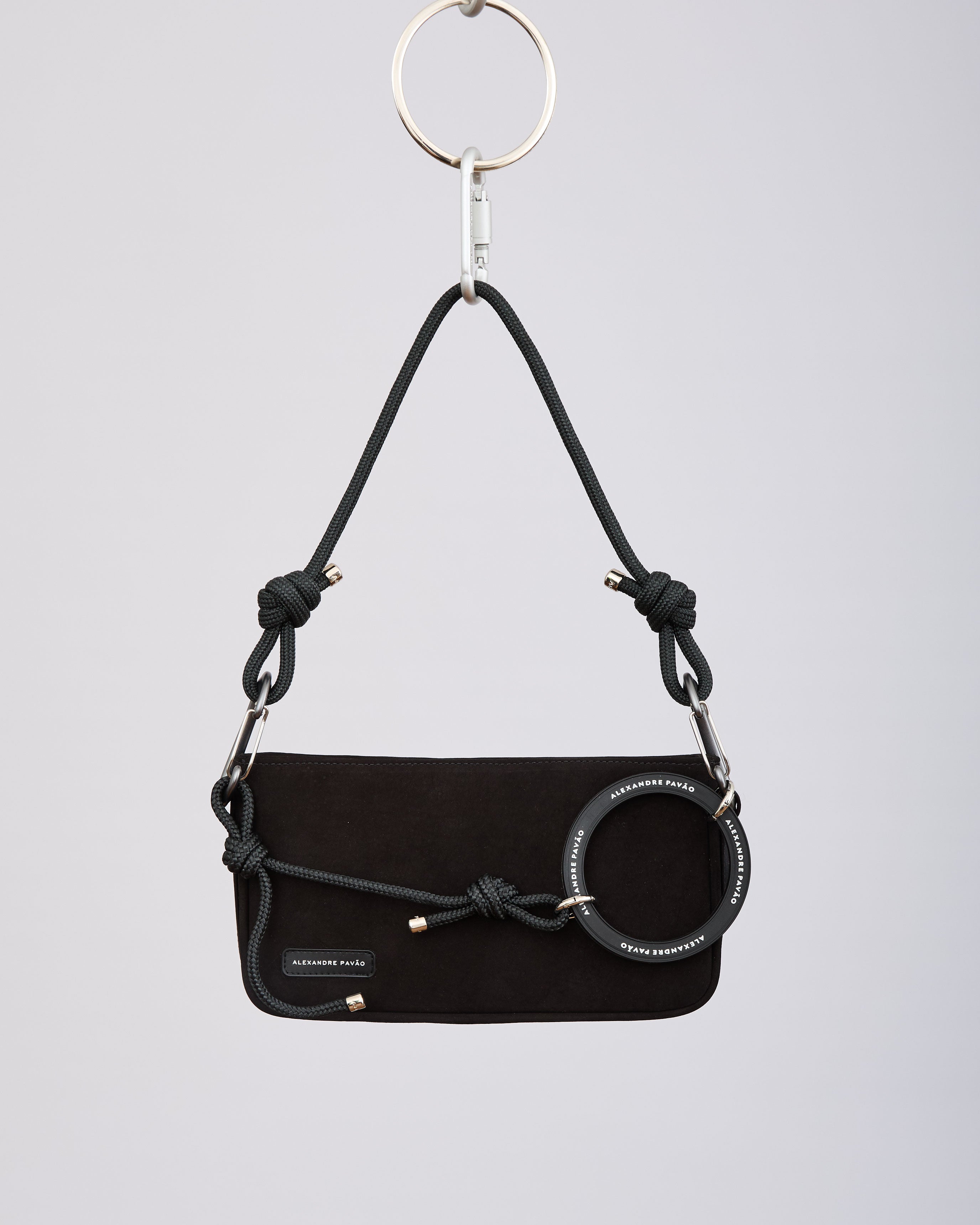 PARIS SHOULDER BAG - PRETO VELOUR