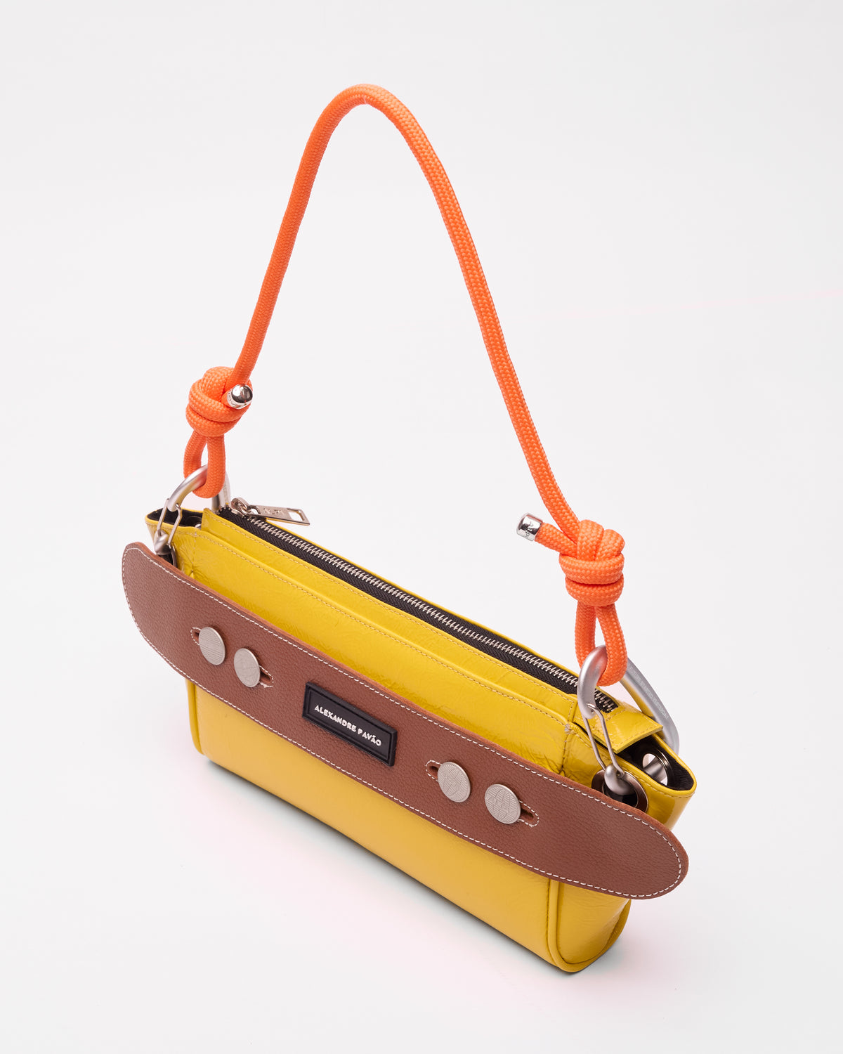 Paris Shoulder Bag - Amarelo Verniz