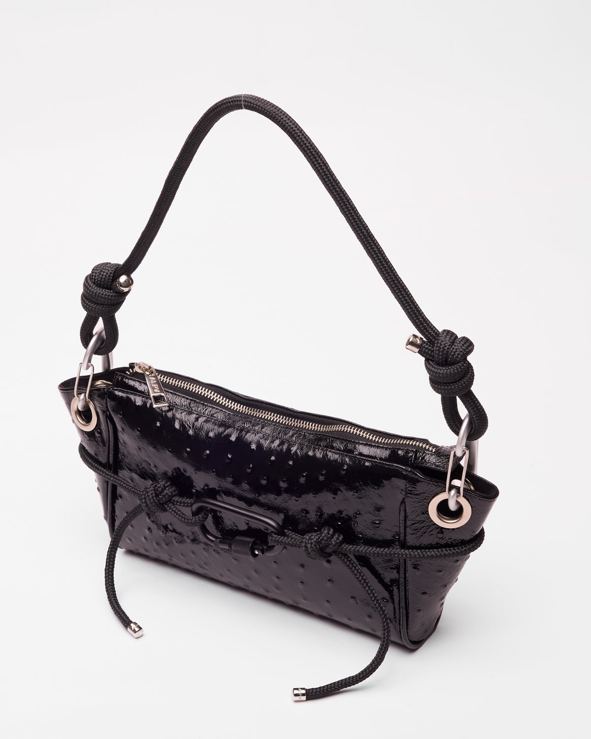 Paris Shoulder Bag - Preto Ostrich