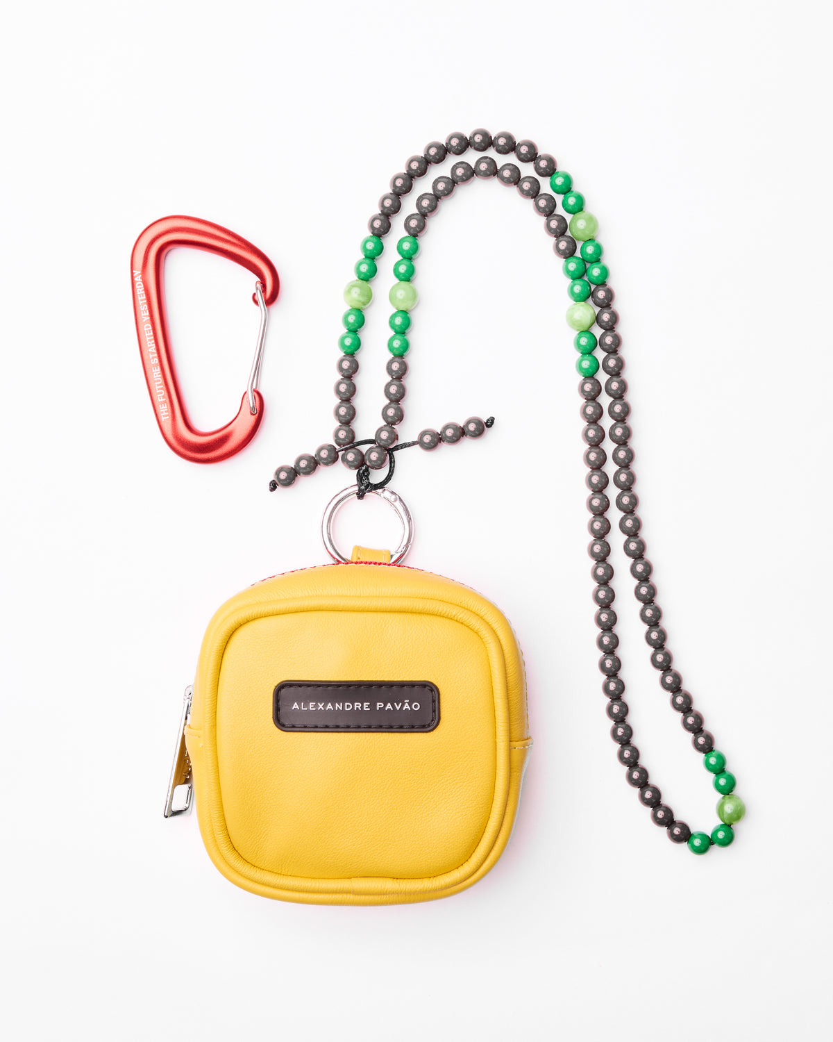 Beaded Micro Bag - Amarelo
