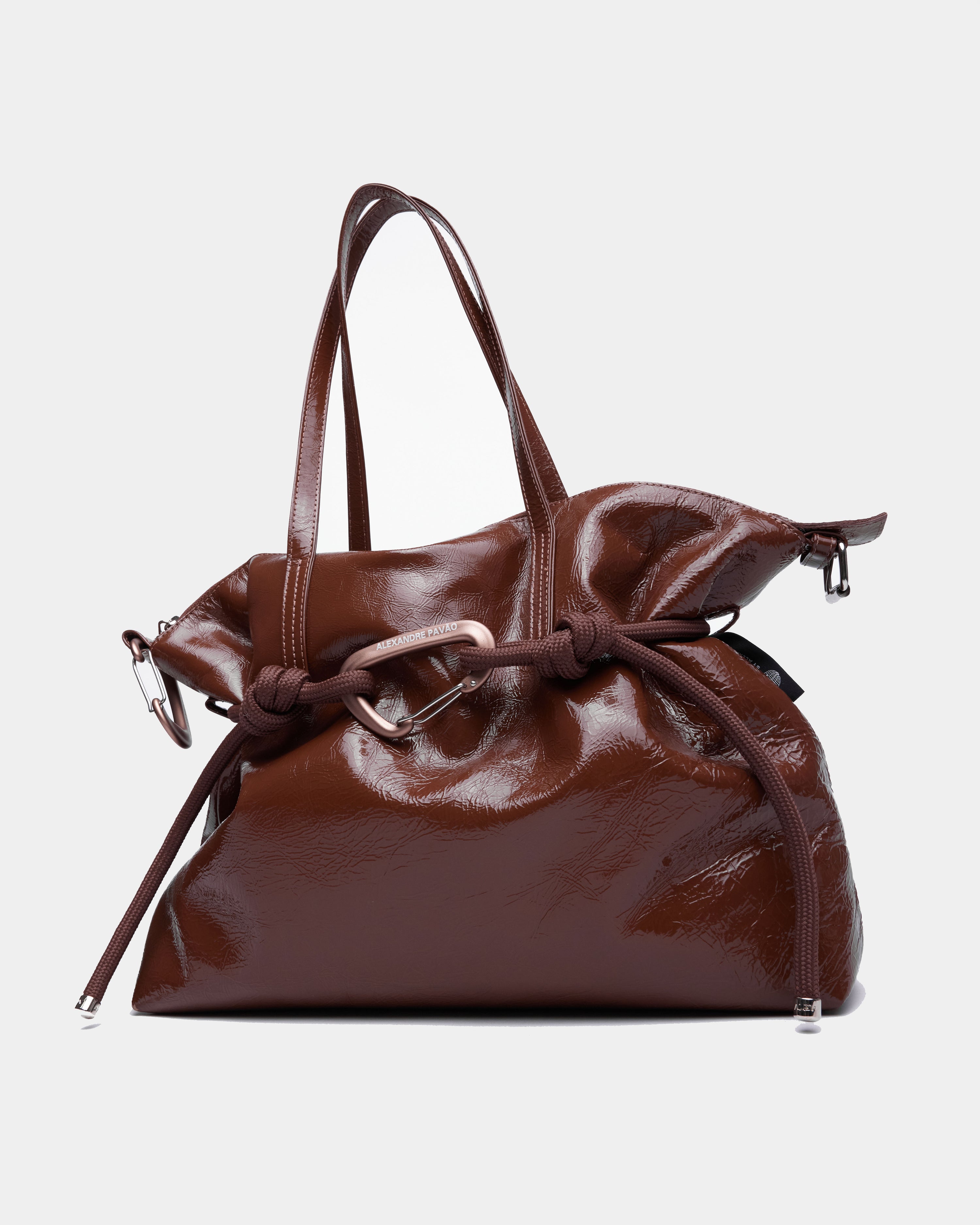 Pillow Shoulder Bag Large - Marrom