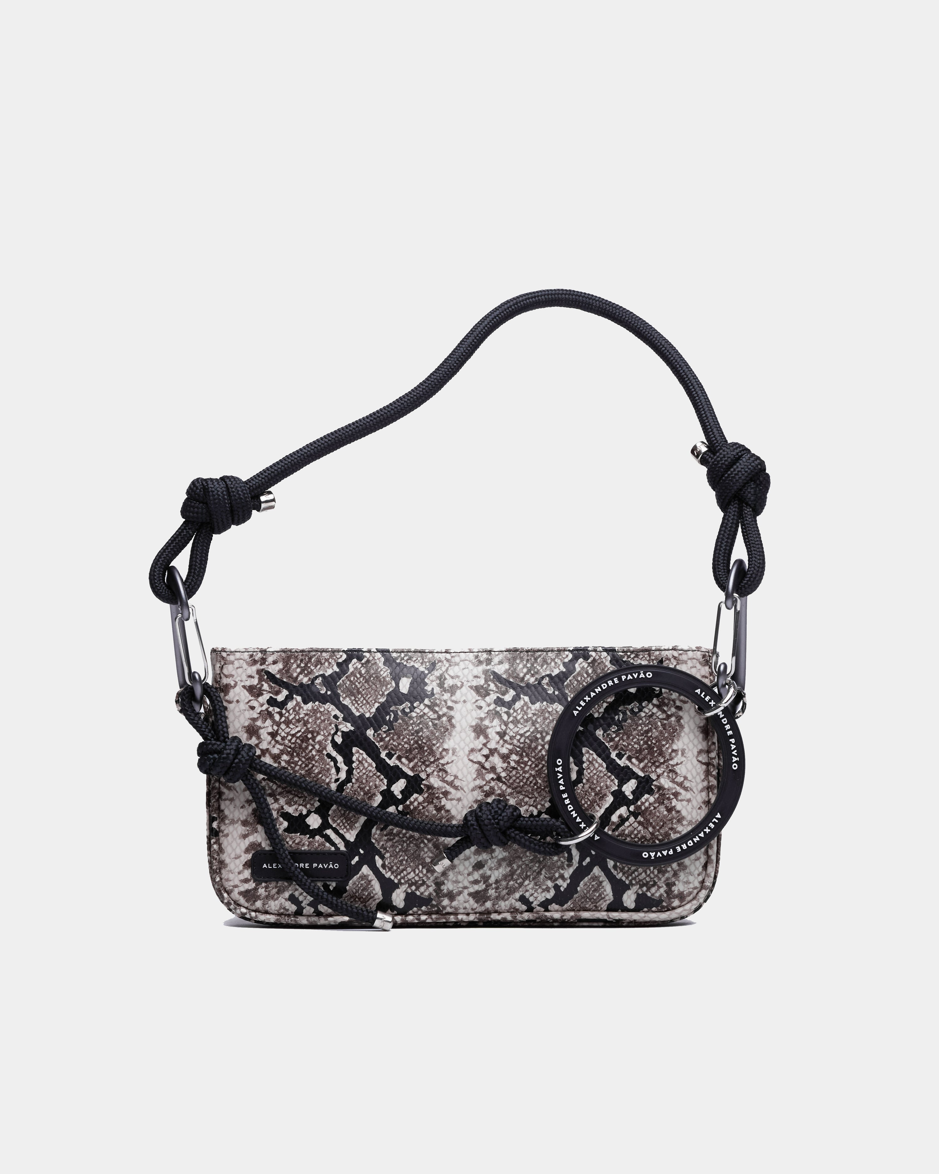 Paris Shoulder Bag - Preto Python
