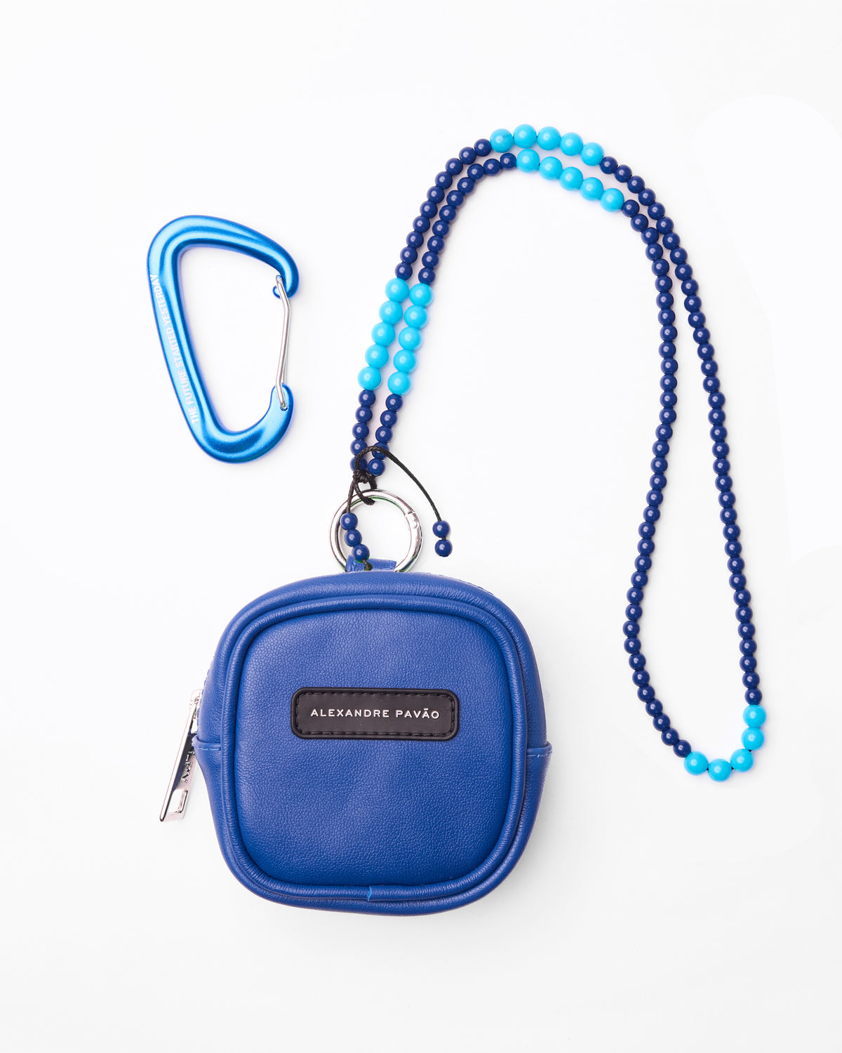 Beaded Micro Bag - Azul
