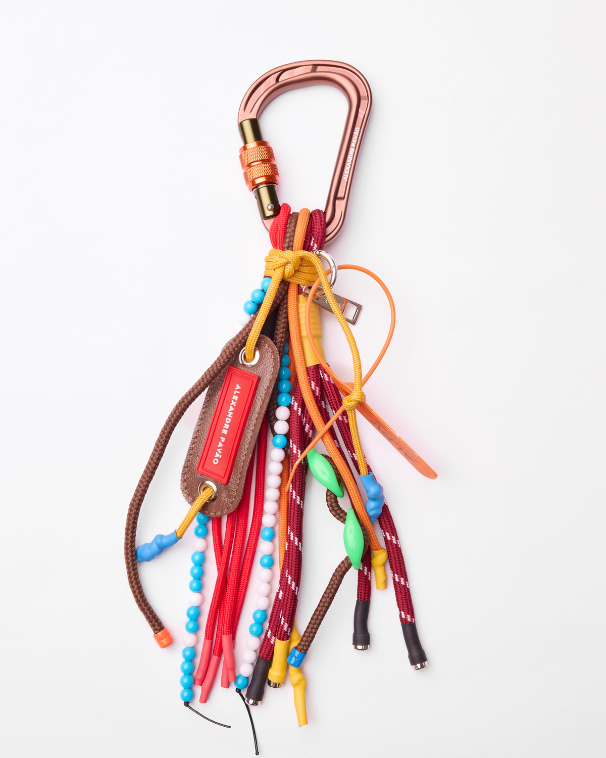 ALPV Ropes Big Keychain - Marrom