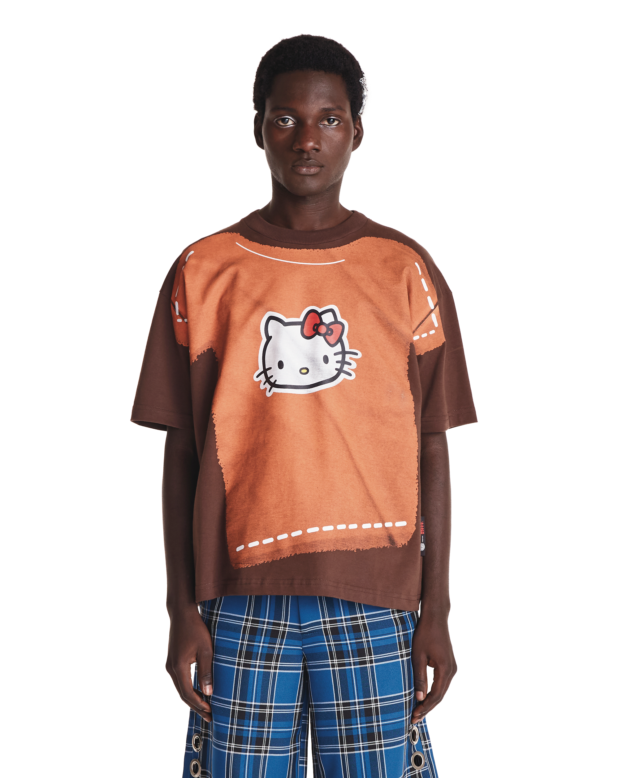 CAMISETA HELLO KITTY - MARROM