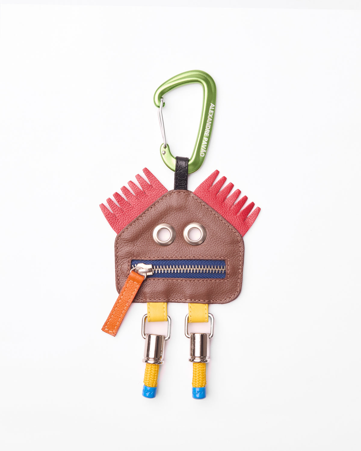 Monster Bag Charm - Marrom