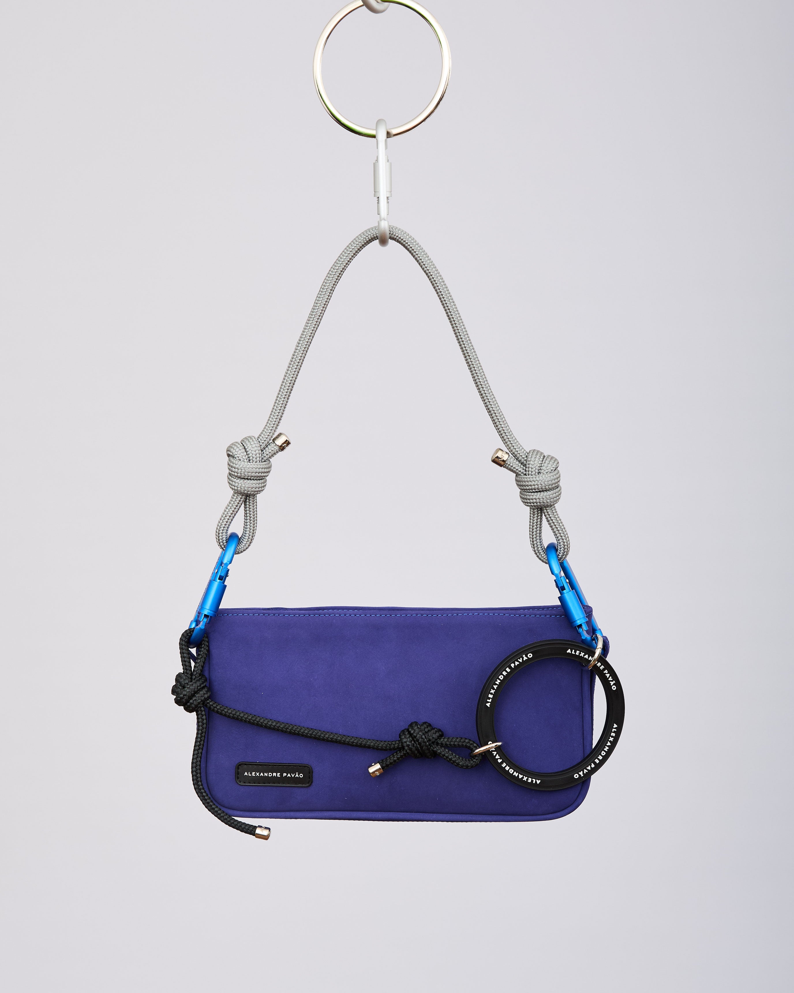 PARIS SHOULDER BAG - AZUL VELOUR