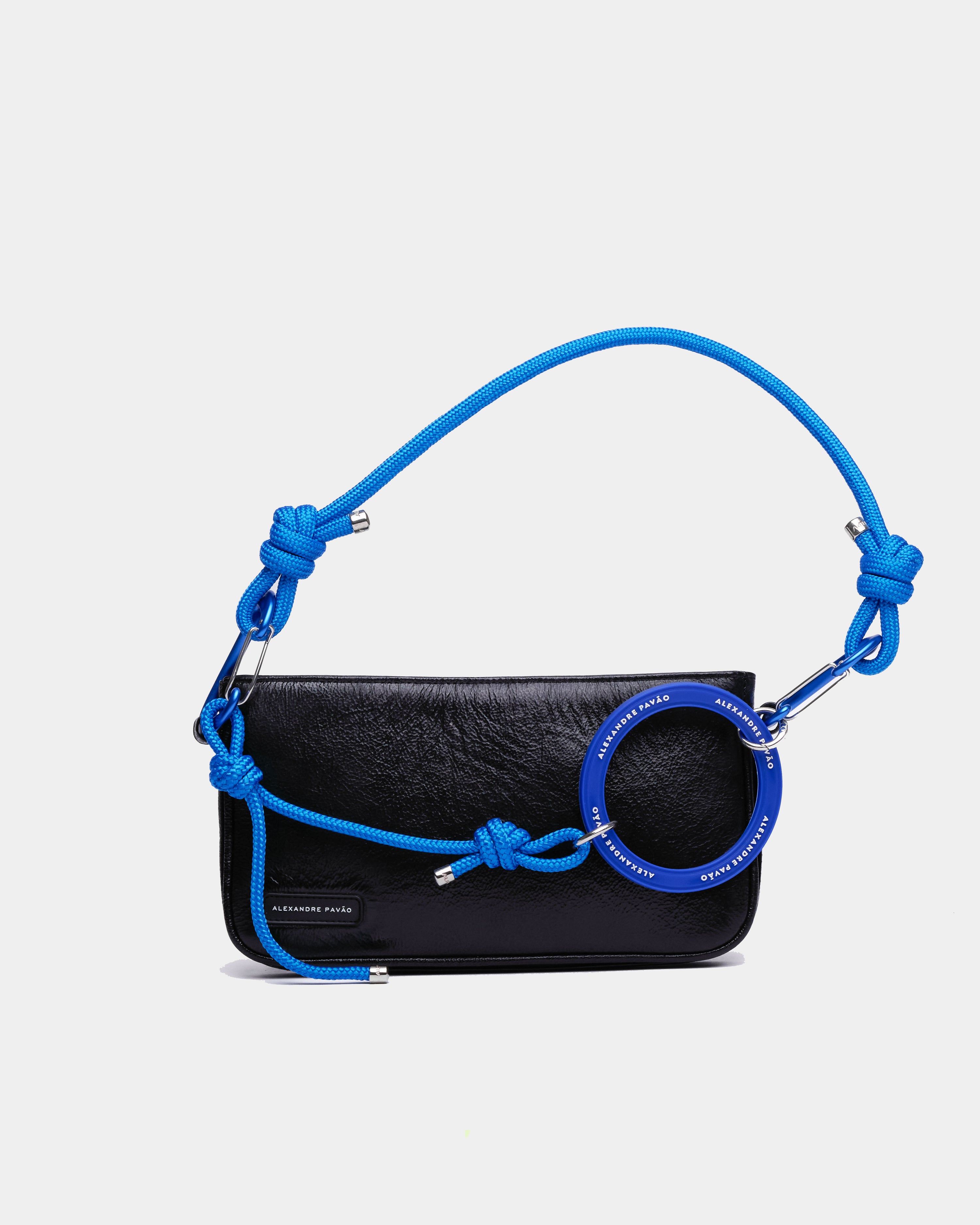 Paris Shoulder Bag - Preto Verniz