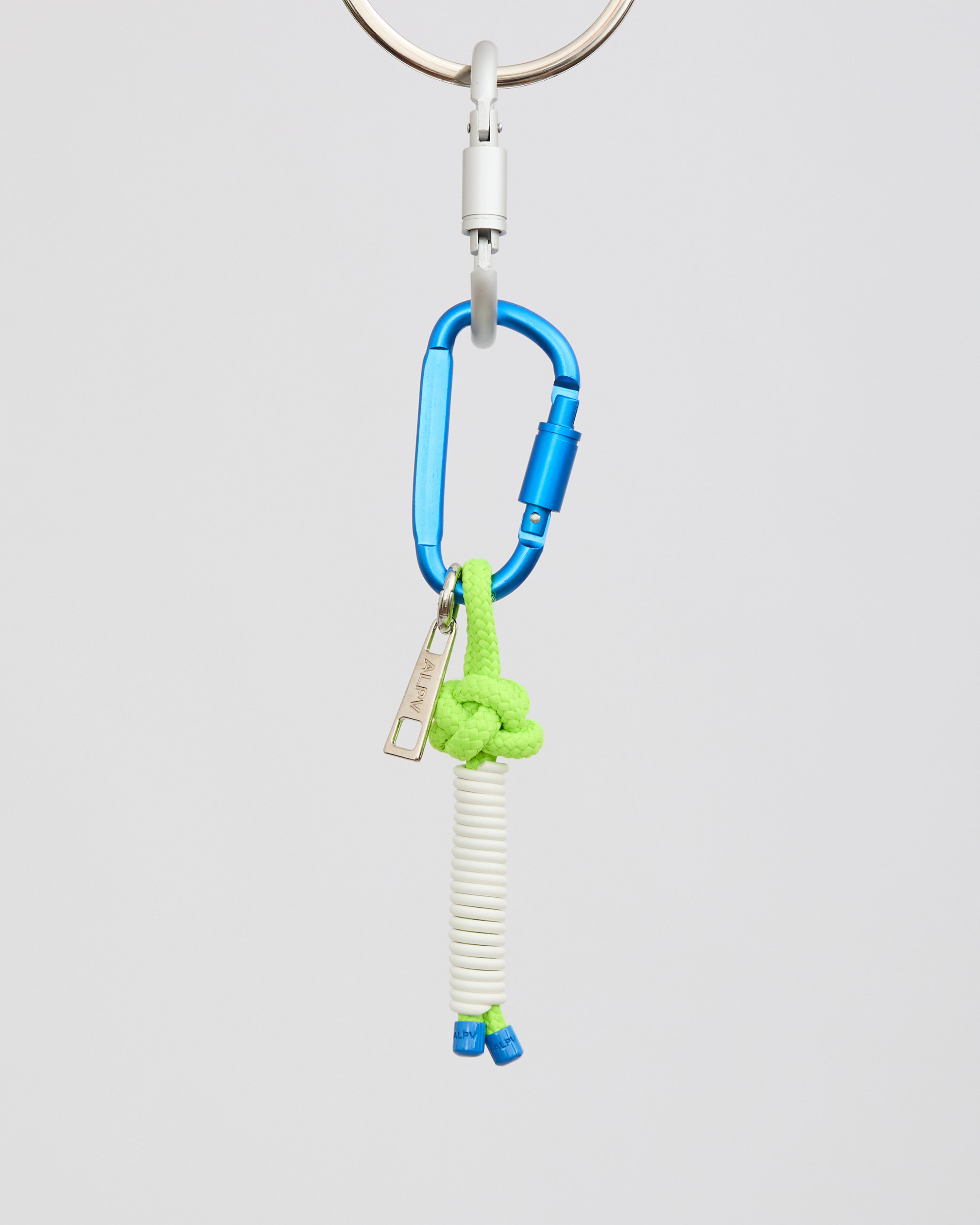 SPIRAL KEYCHAIN - AZUL