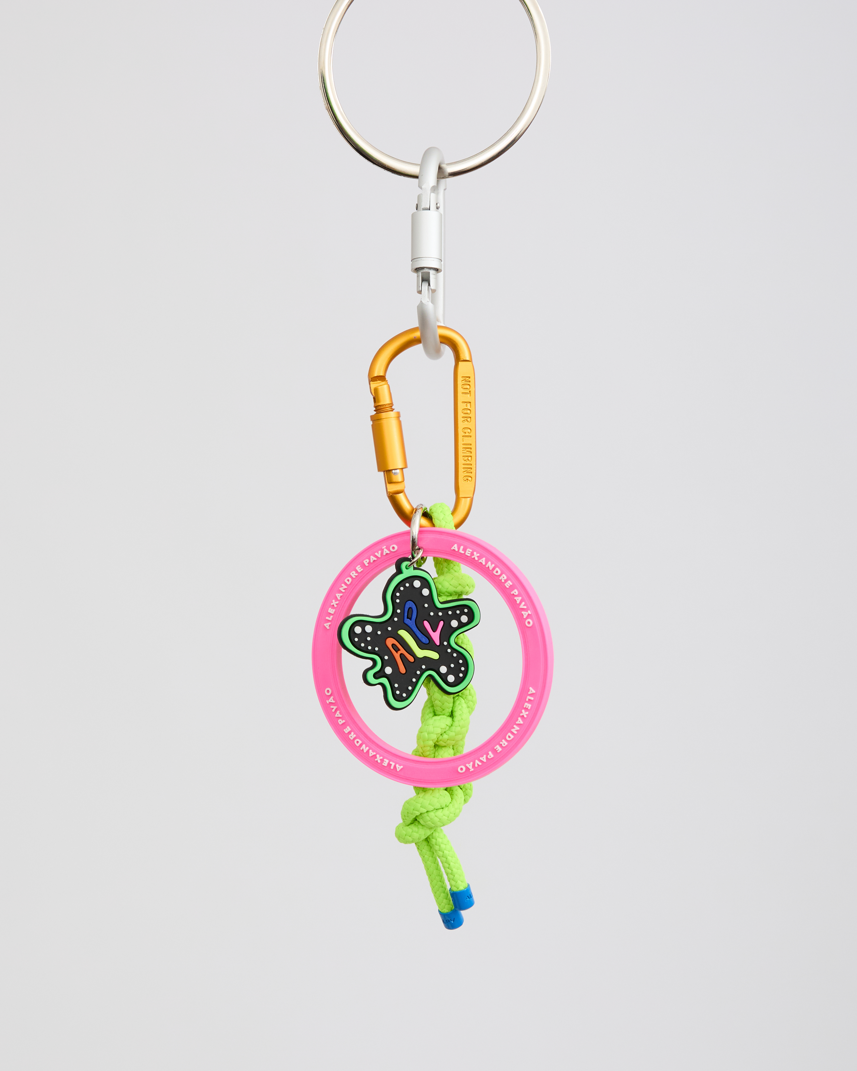 BRAID KEYCHAIN - AMARELO