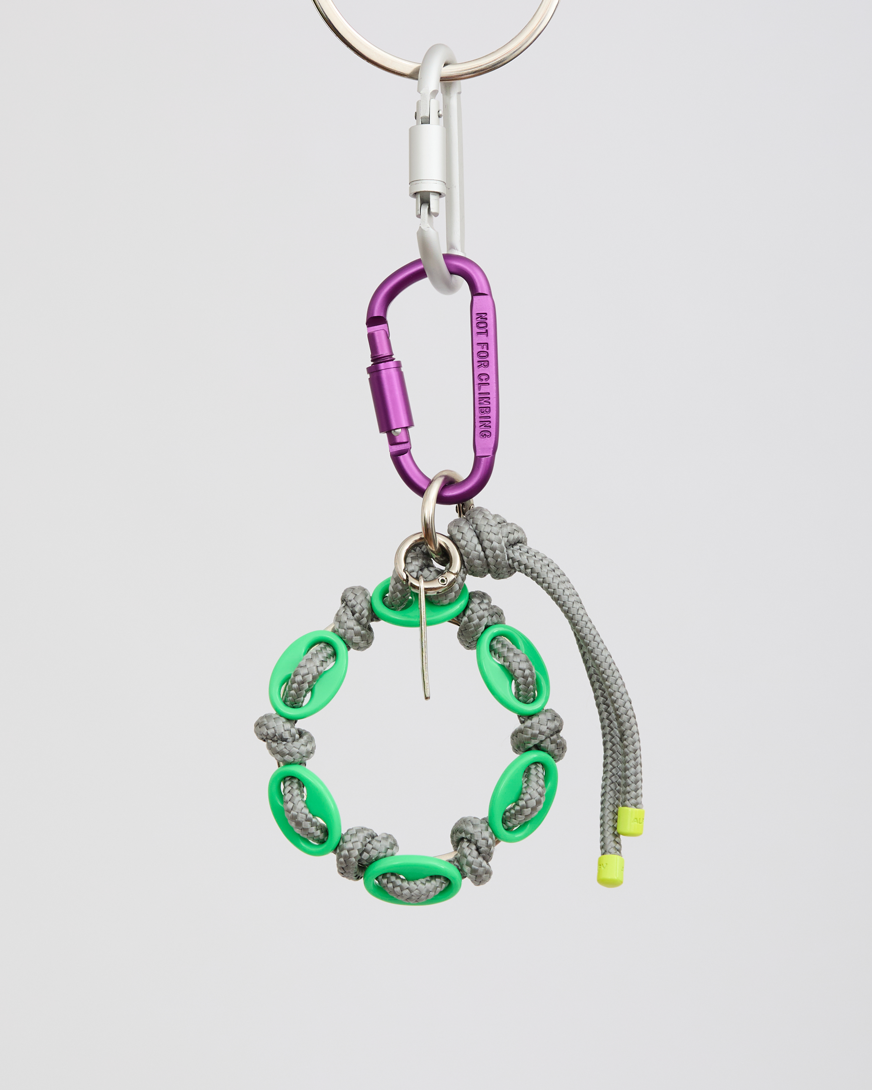 ROUND KEYCHAIN - ROXO