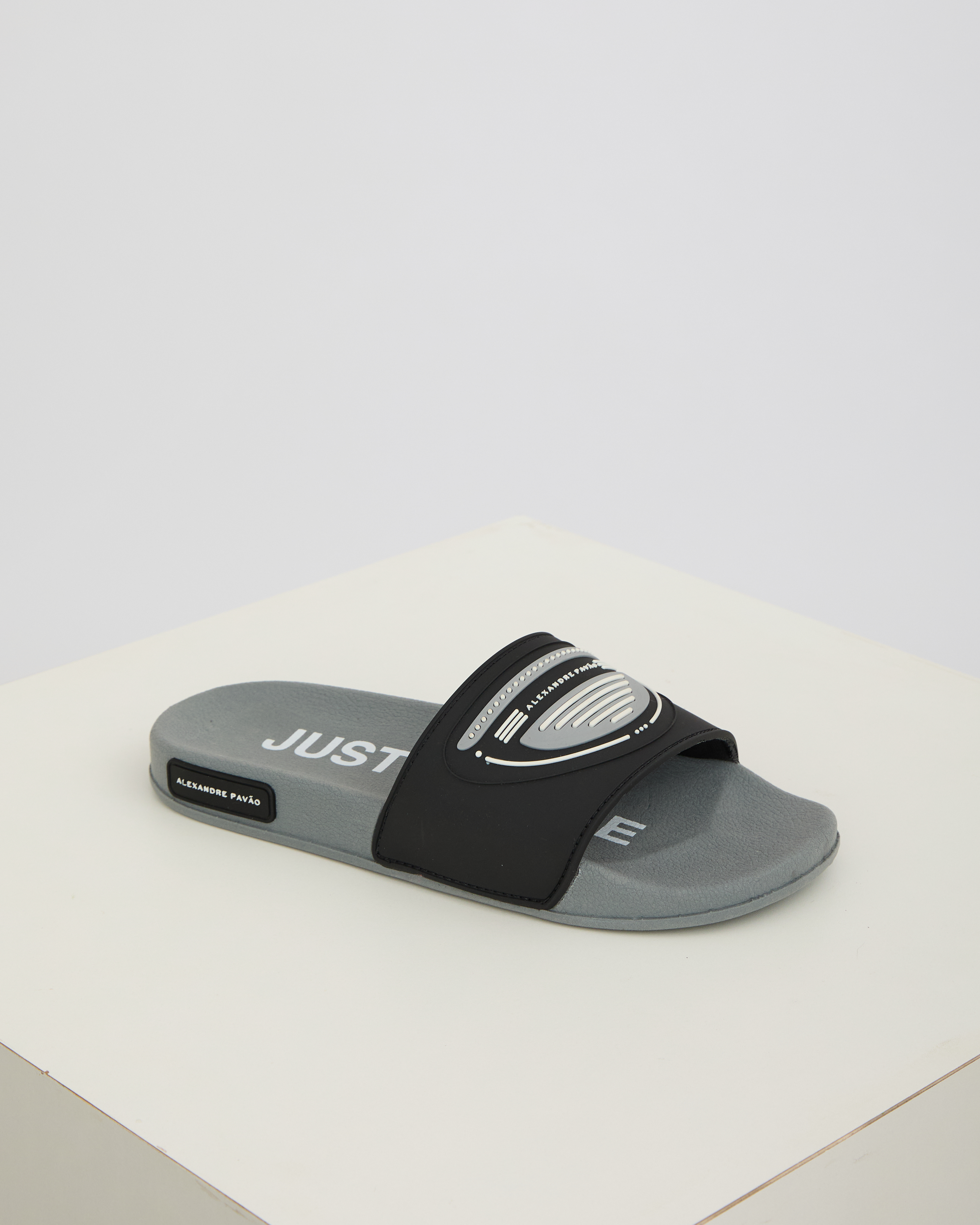 ALPV SLIDE SANDALS - PRETO