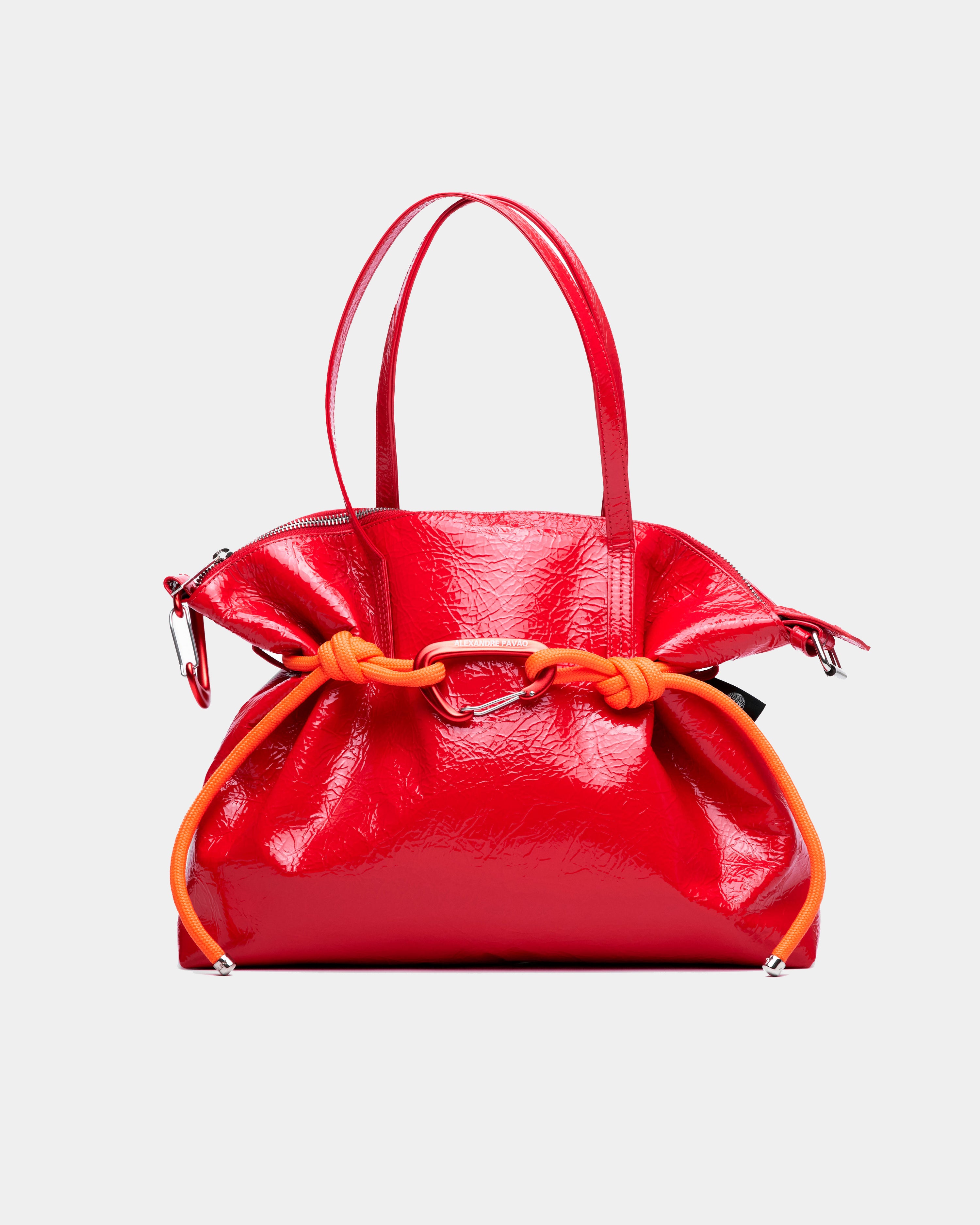 Pillow Shoulder Bag Large - Vermelho