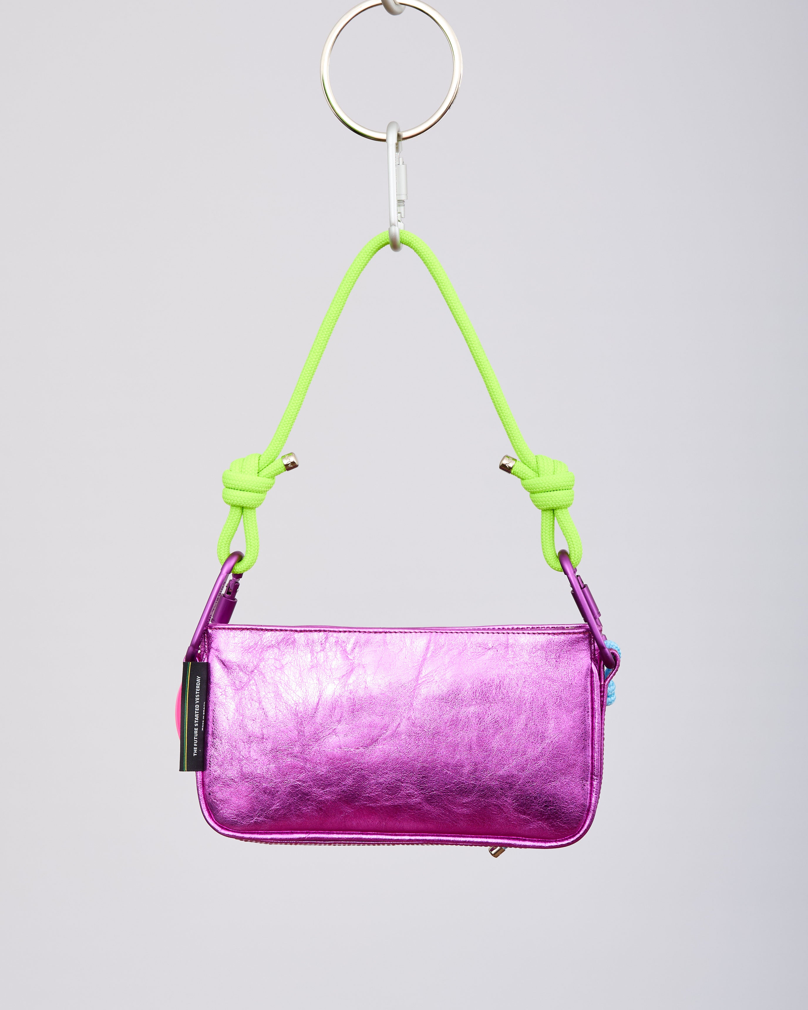 PARIS SHOULDER BAG - ROSA METALIZADO