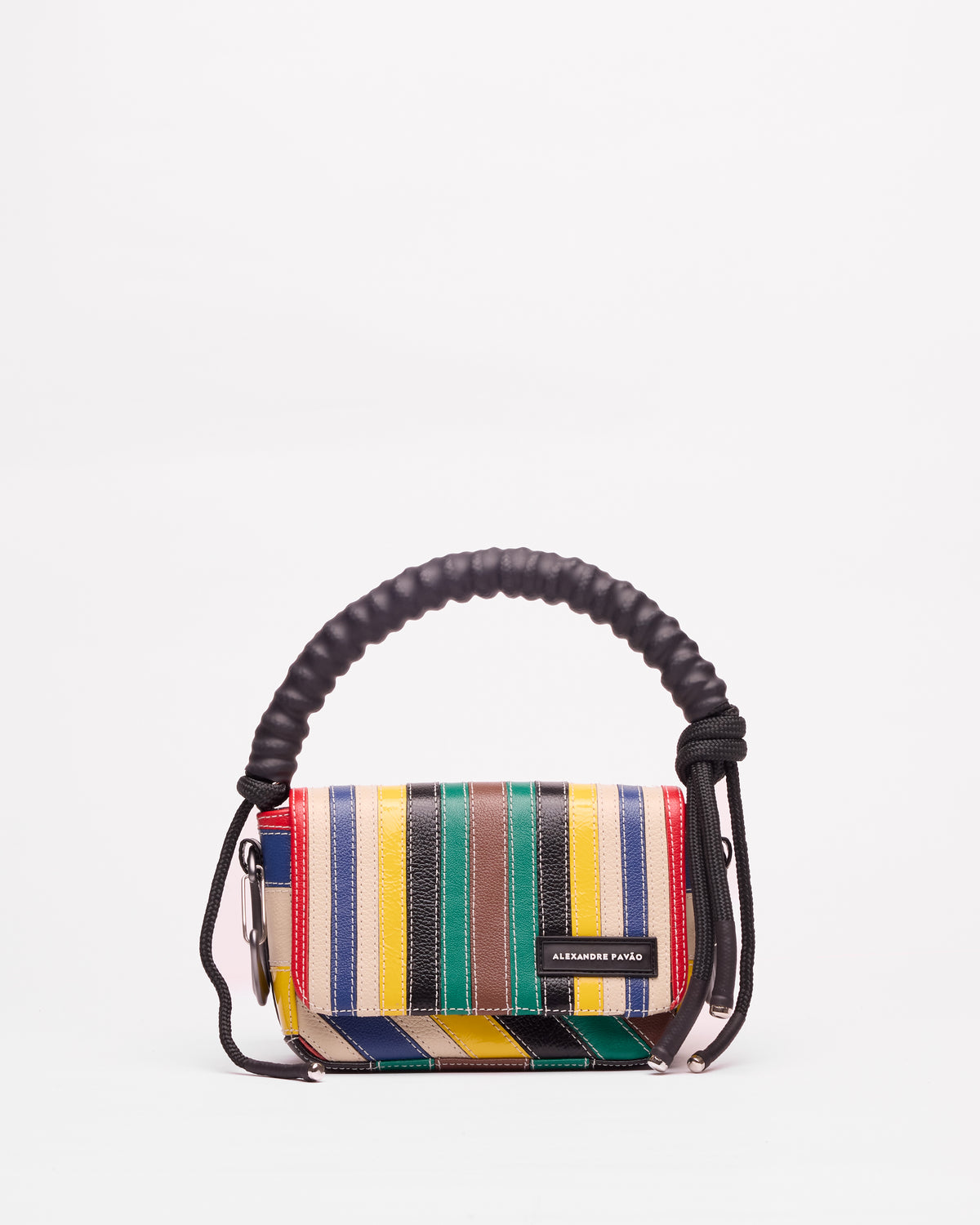 Olga Handbag - Multi Stripes