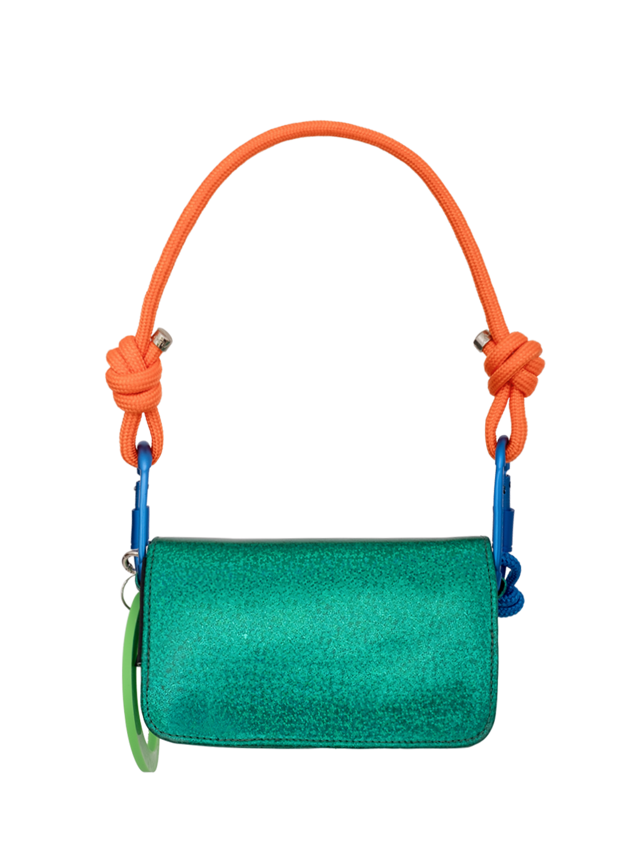 SUSAN HANDBAG - VERDE SPARKLE