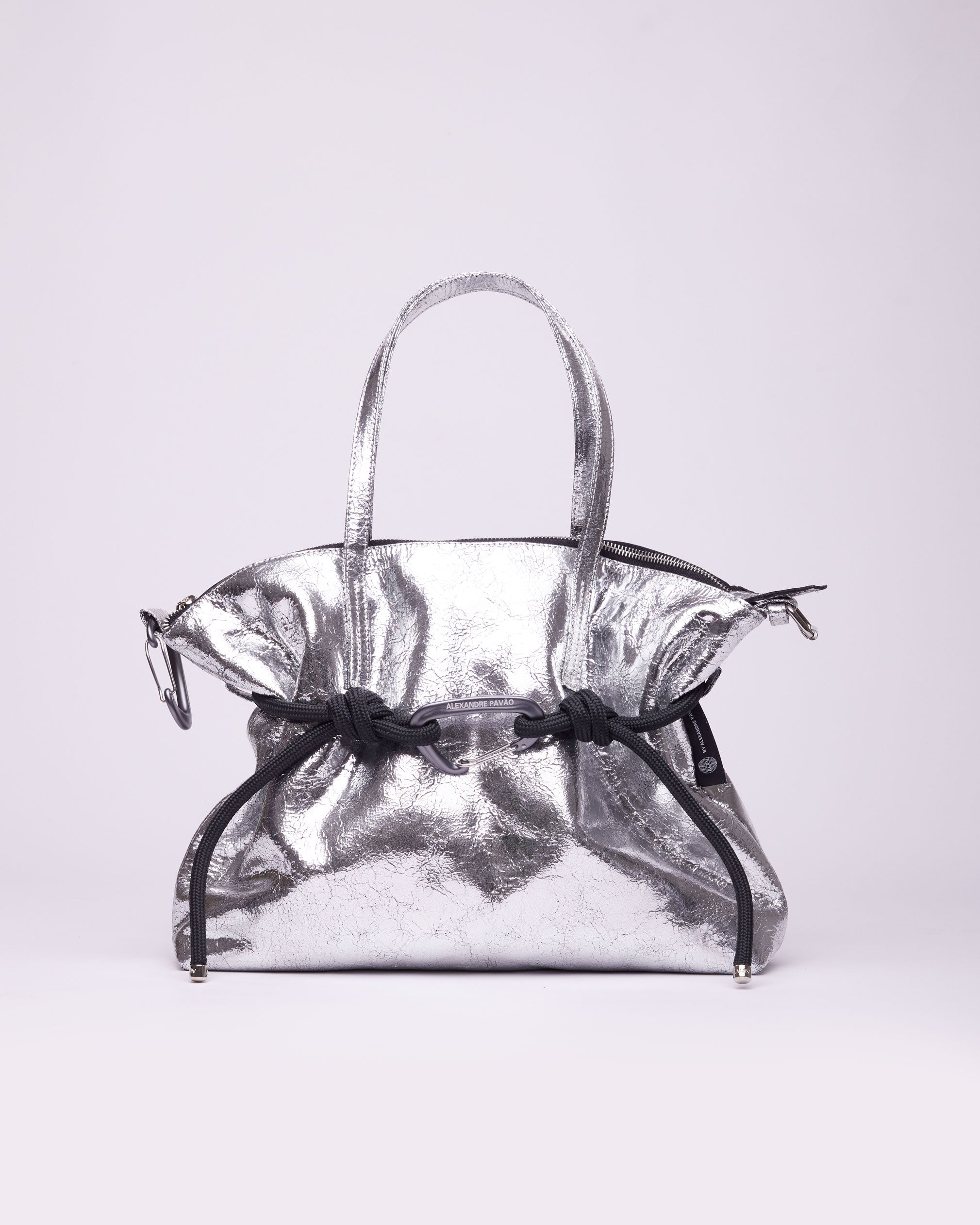 Pillow Shoulder Bag Large - Prata