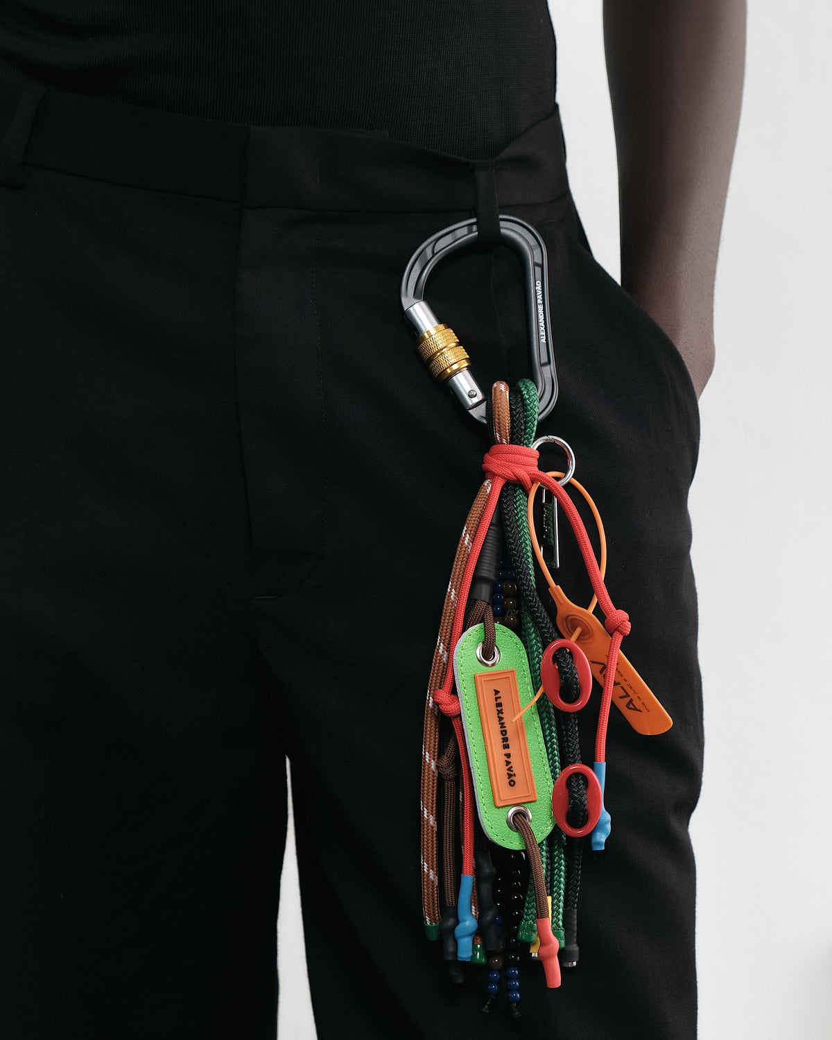 ALPV Ropes Big Keychain - Preto