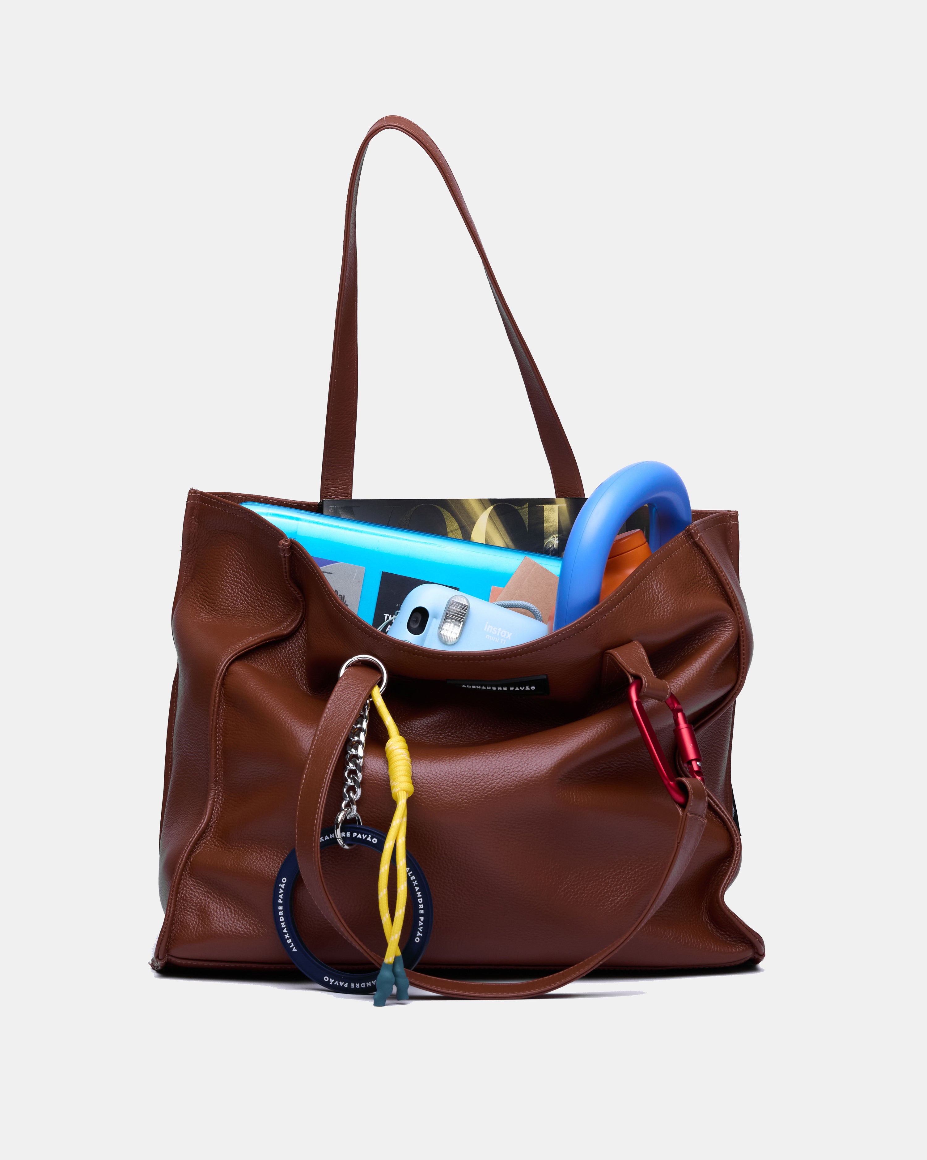 Nia Tote Bag - Marrom