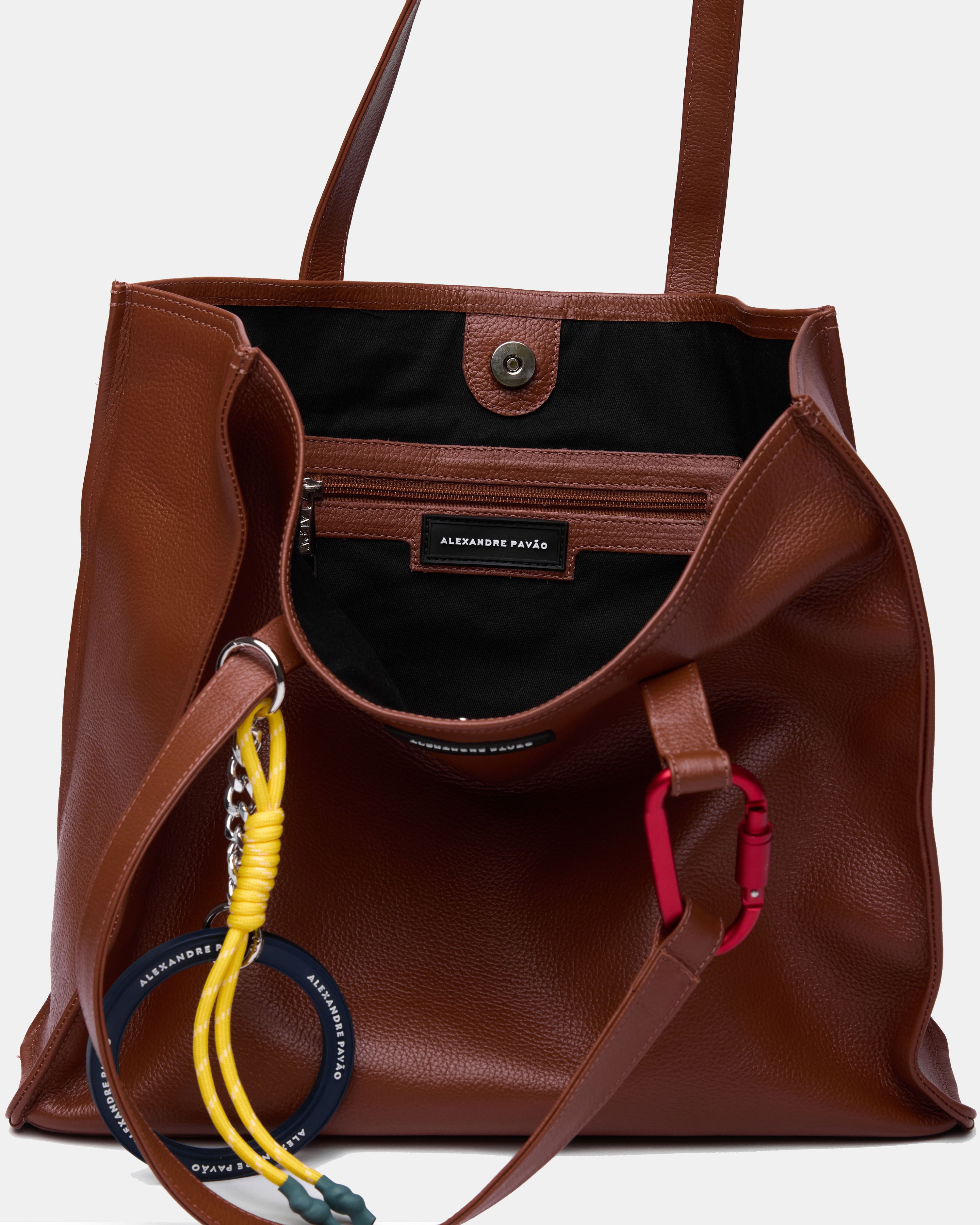 Nia Tote Bag - Marrom